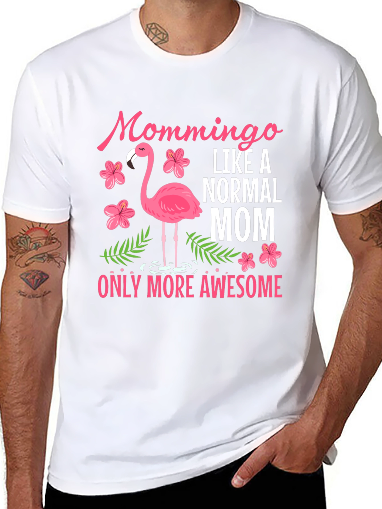 Mommingo Graphic T-Shirt - Awesome Mom Gift