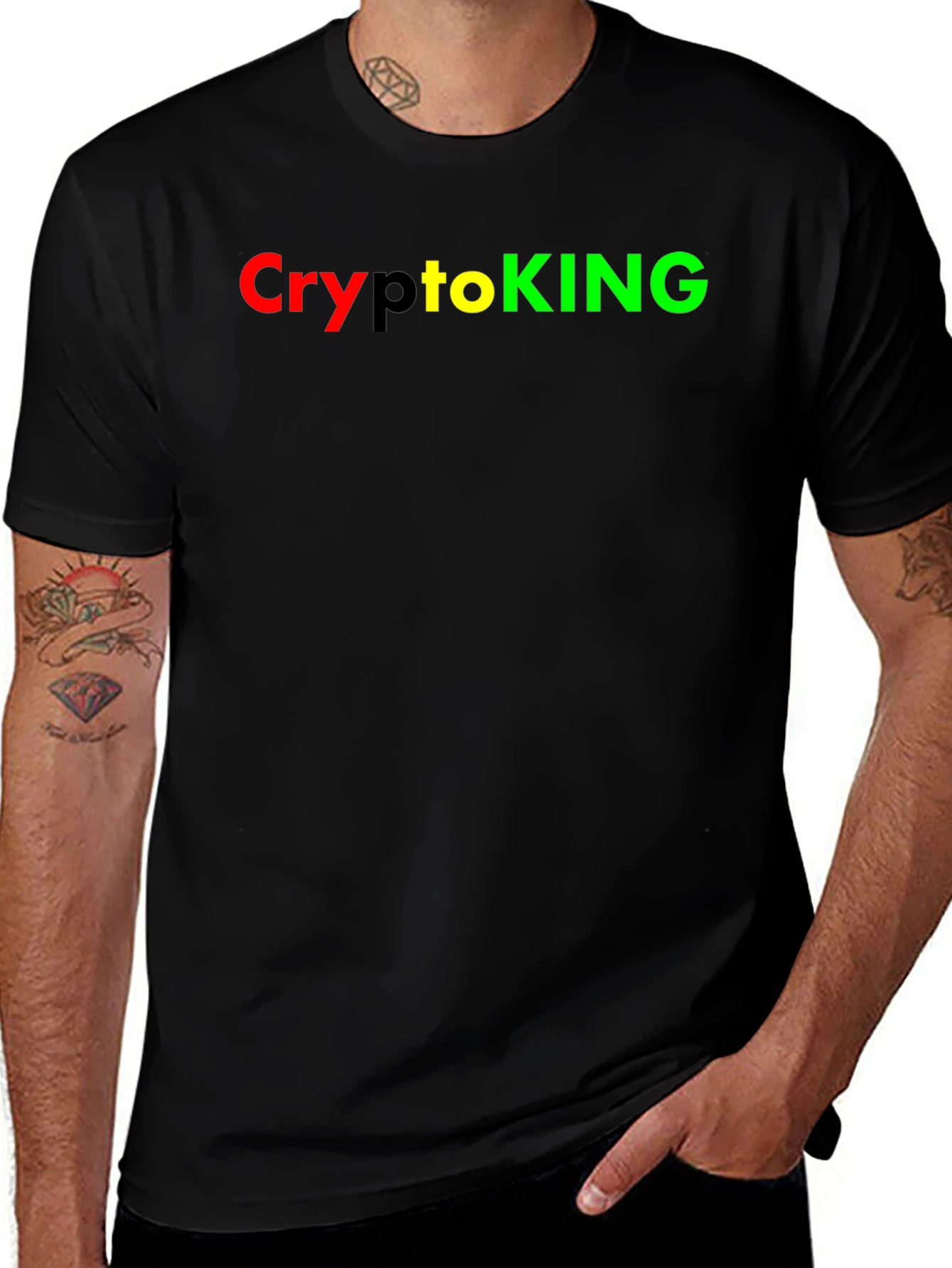 Crypto King Black T-Shirt