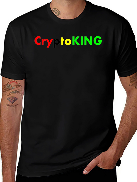 Crypto King Black T-Shirt