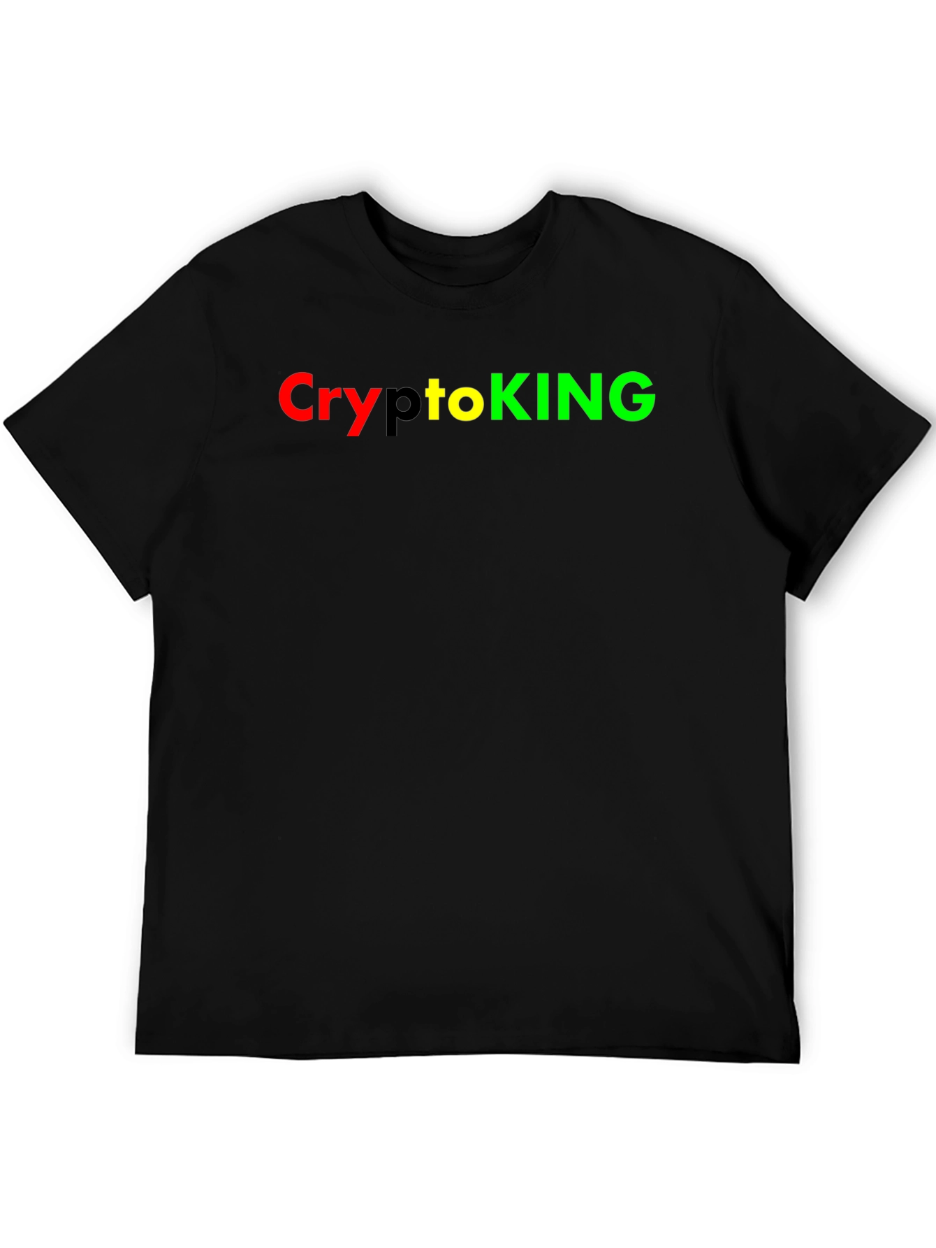 Crypto King Black T-Shirt