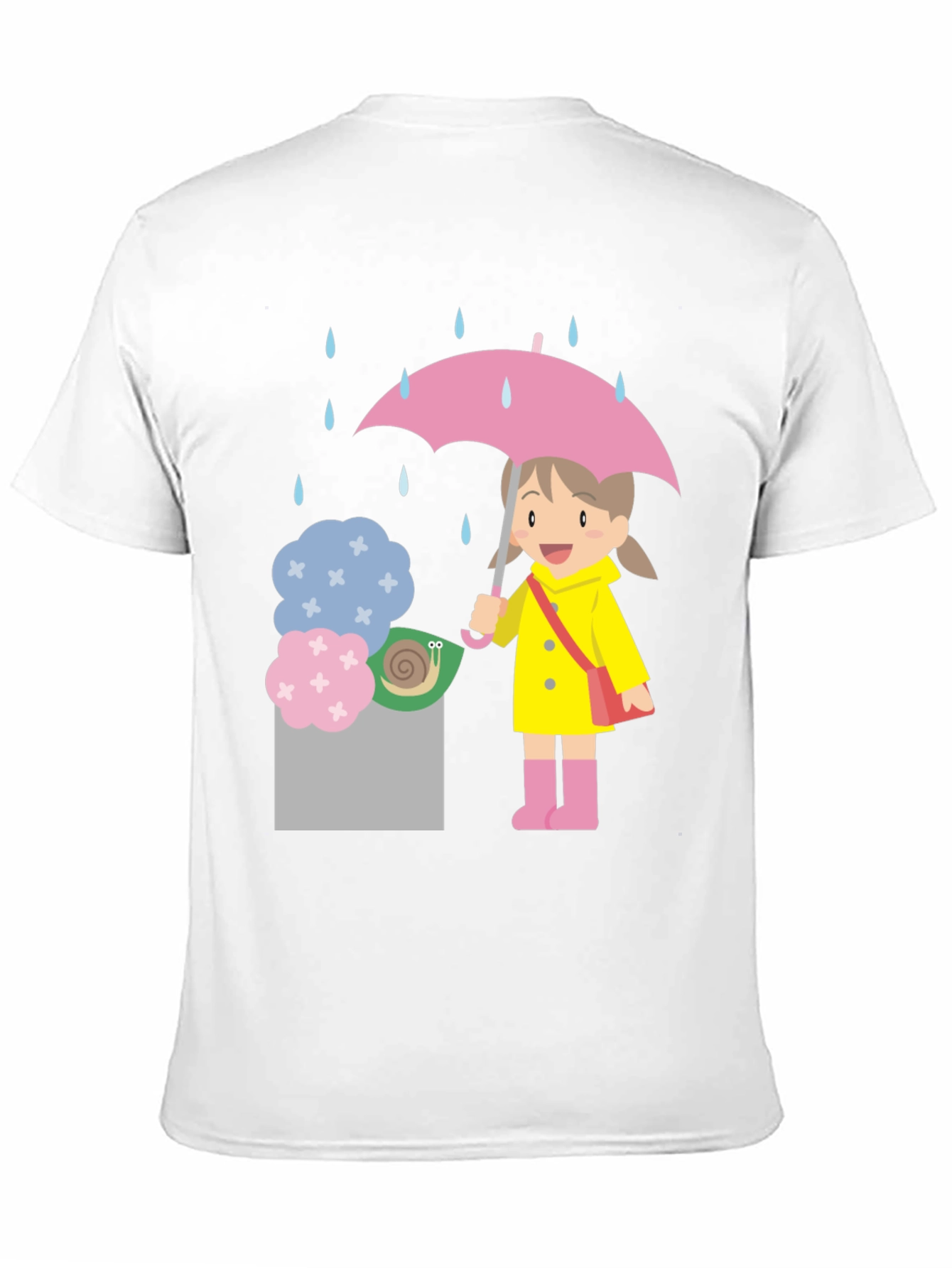 Rainy Day Cartoon T-Shirt