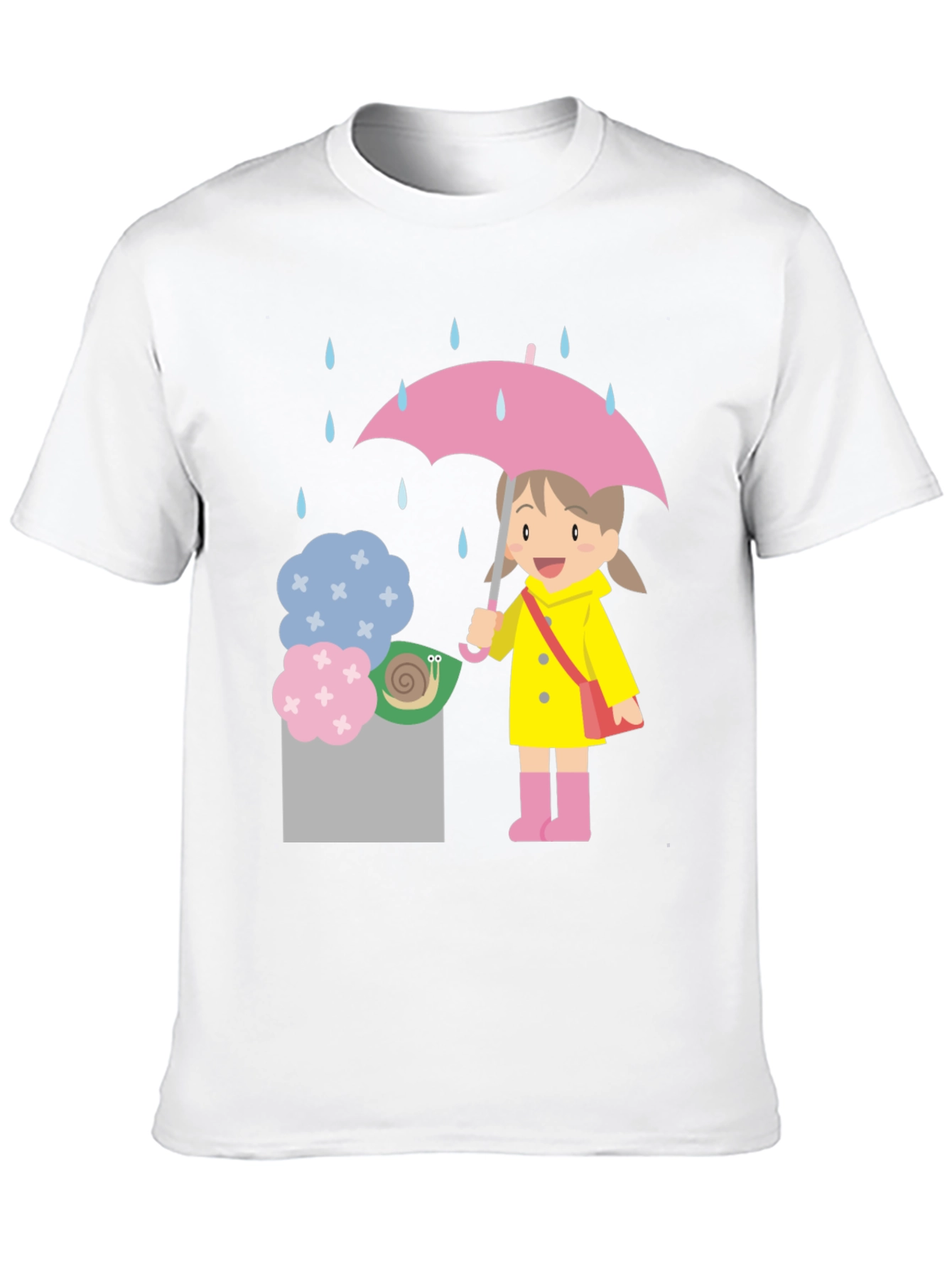 Rainy Day Cartoon T-Shirt