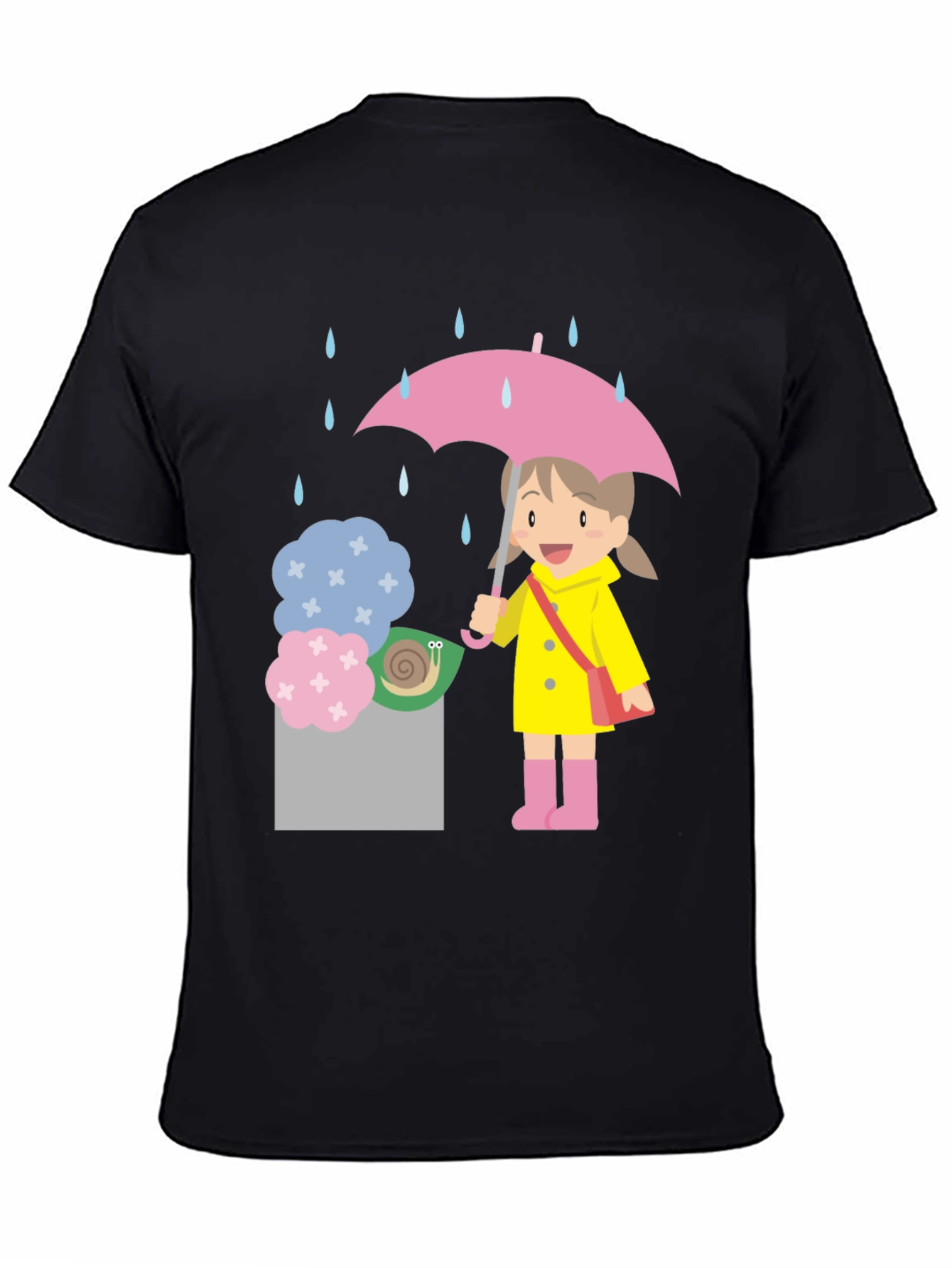 Rainy Day Cartoon T-Shirt