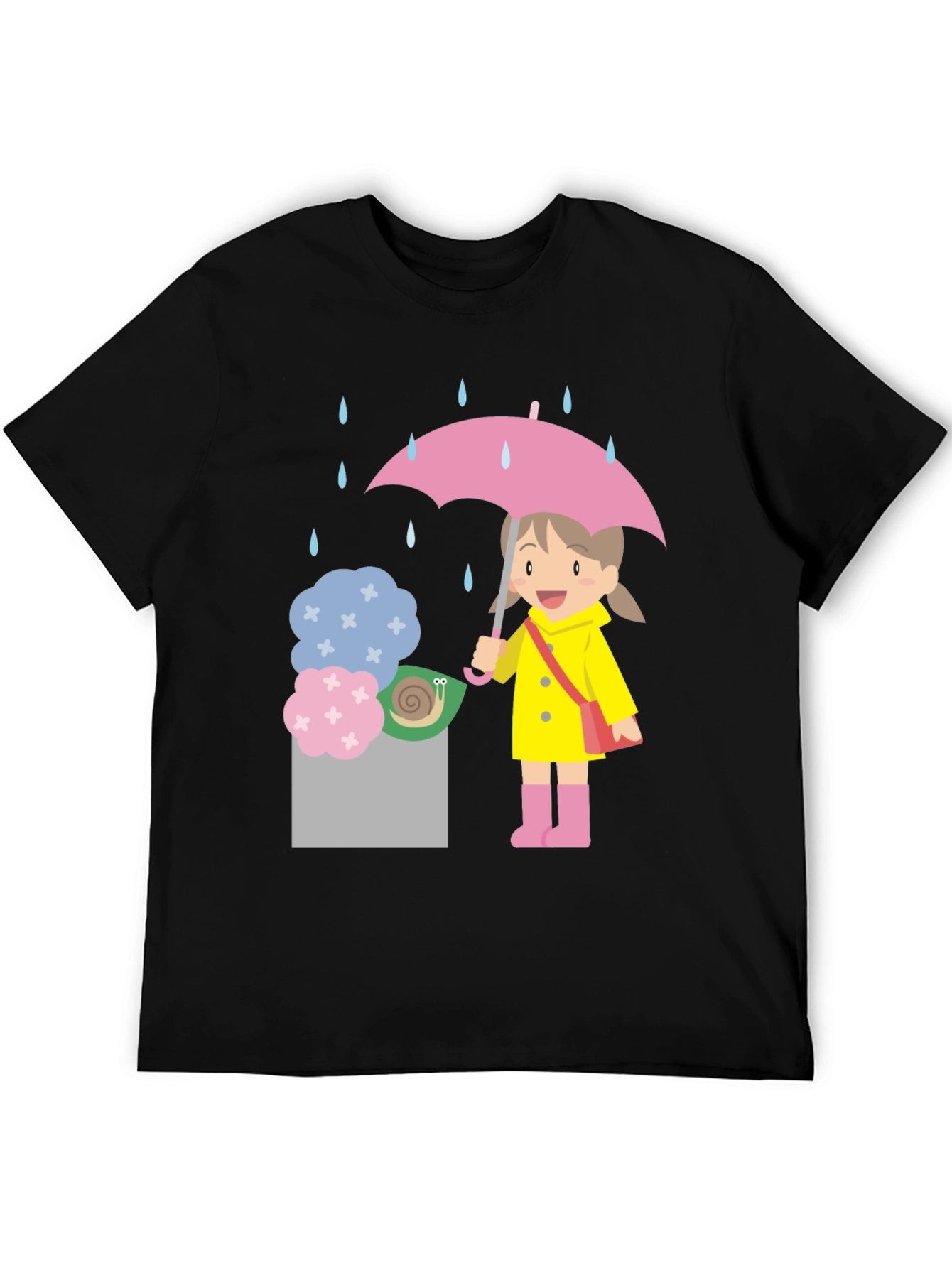Rainy Day Cartoon T-Shirt