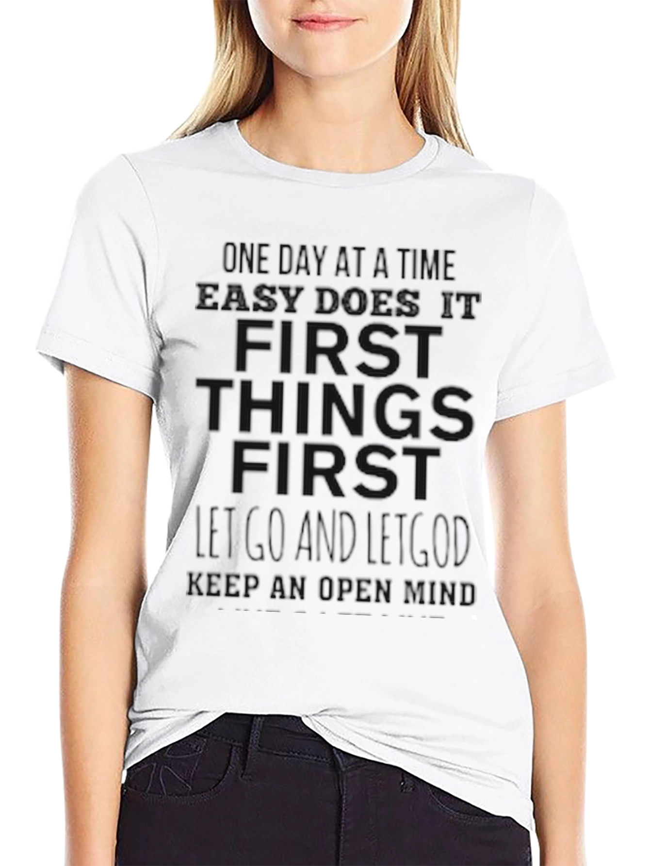 Inspirational Quote Graphic Tee