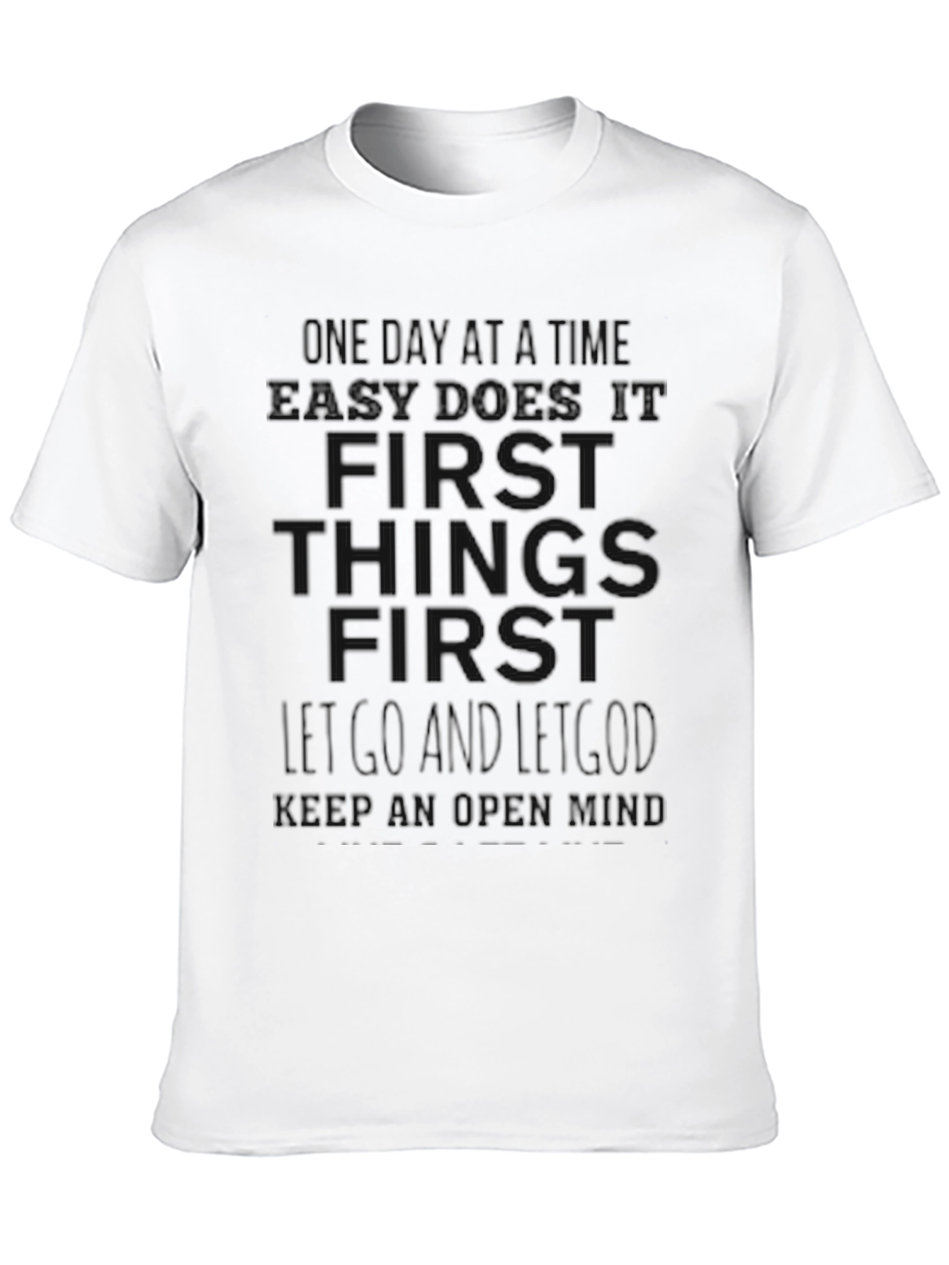 Inspirational Quote Graphic Tee