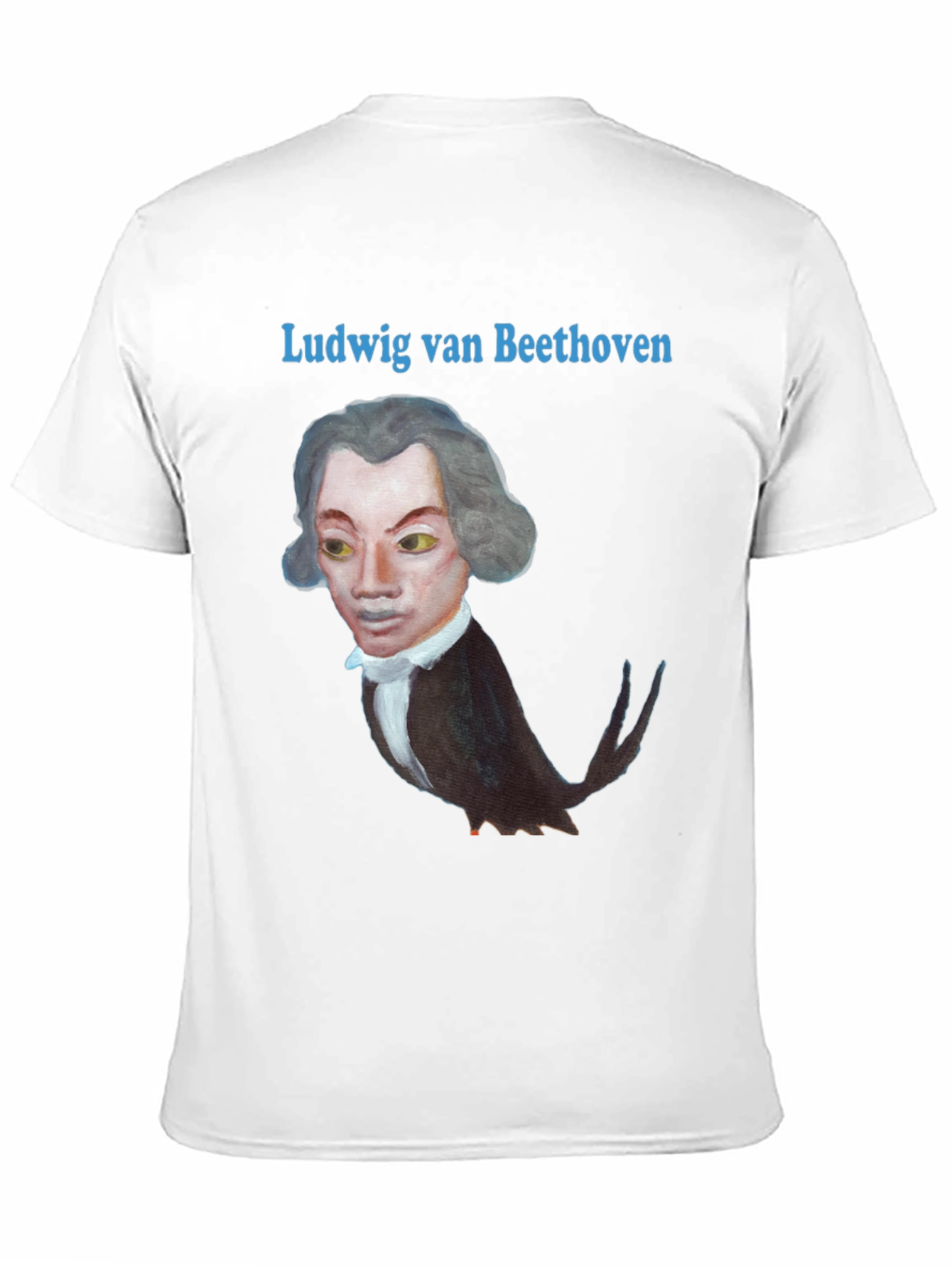Beethoven Bird T-Shirt - Black