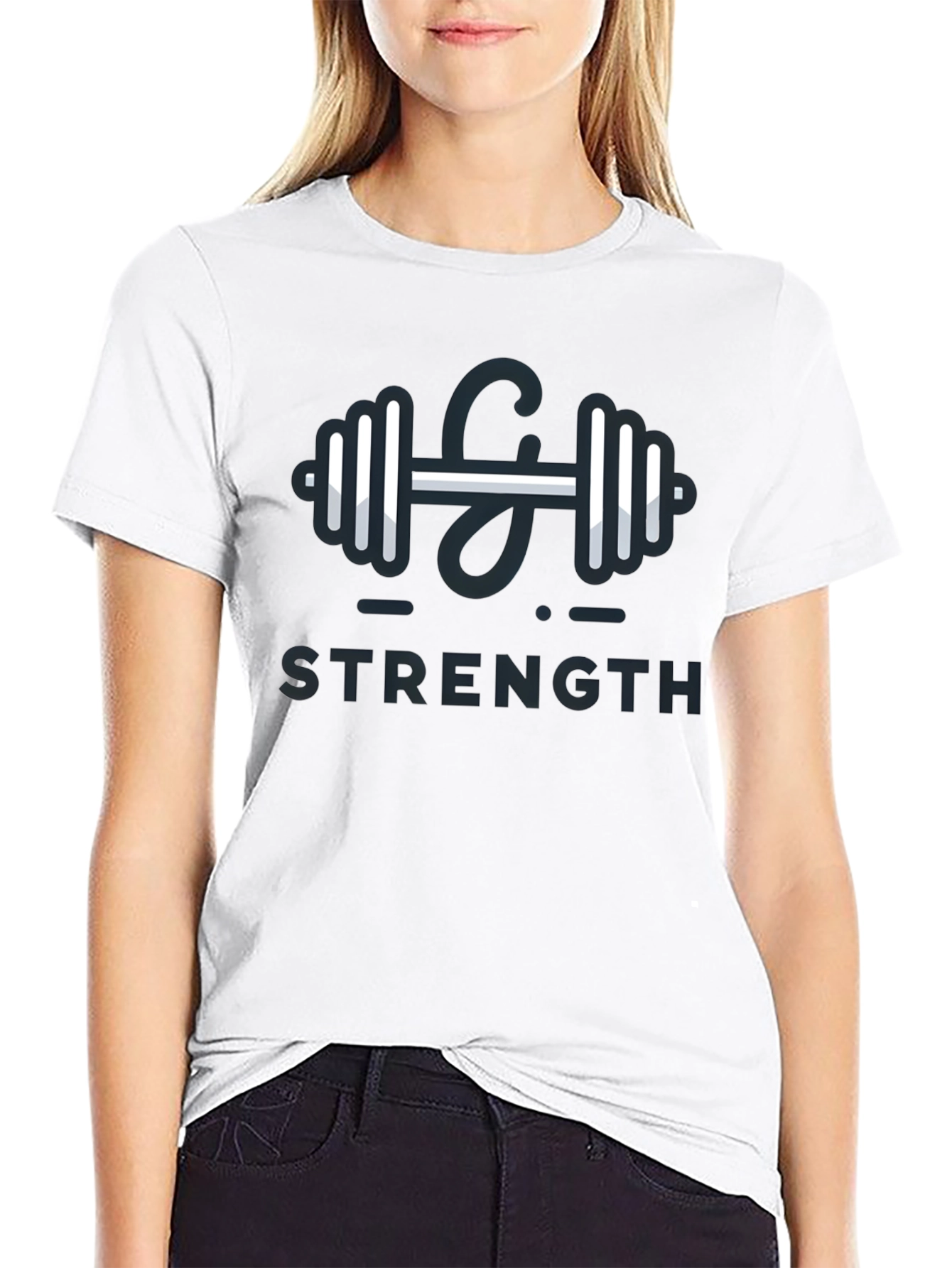 Strength Training T-Shirt - Gym Workout Apparel