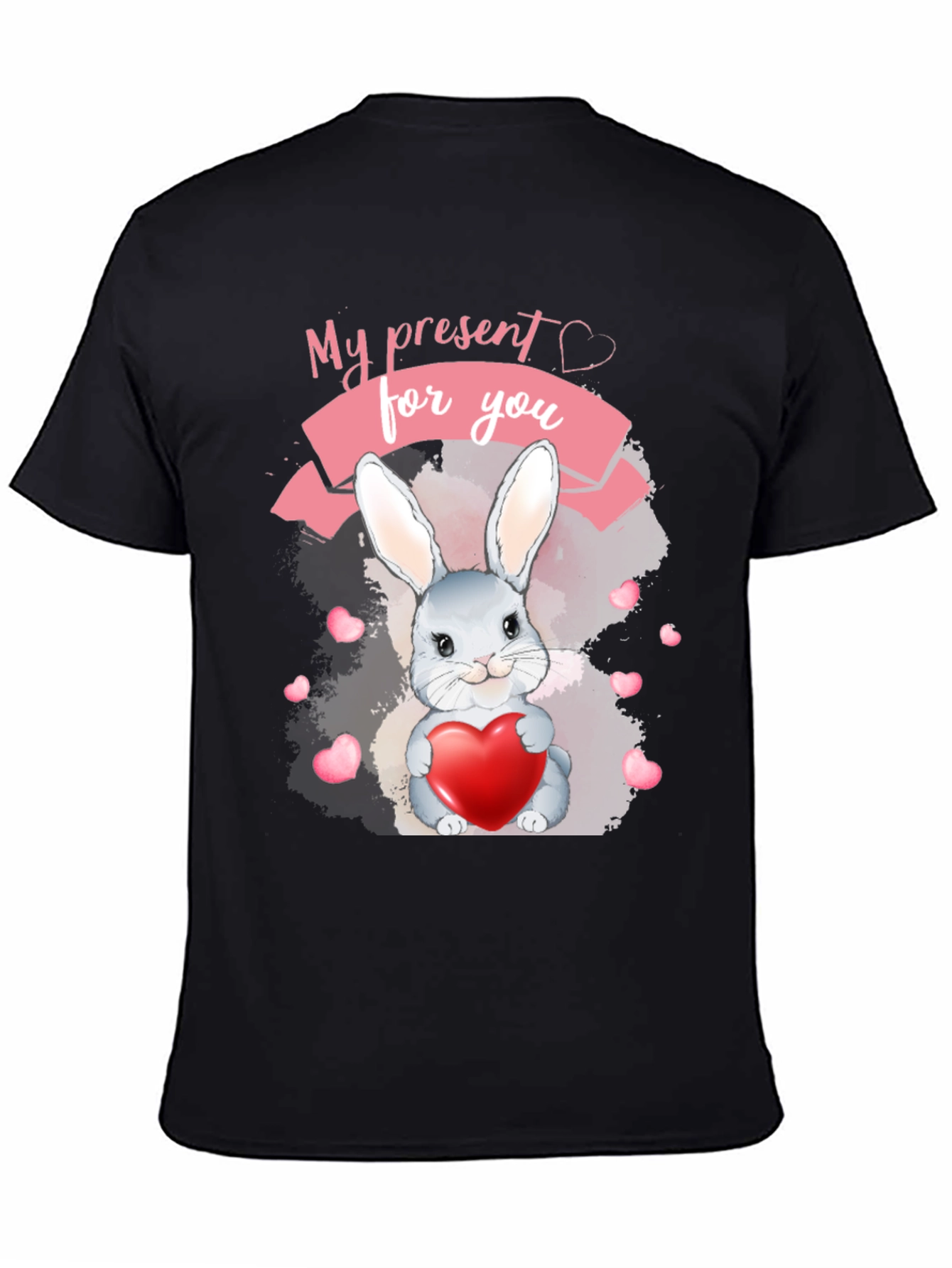 My Present For You Rabbit Heart T-Shirt