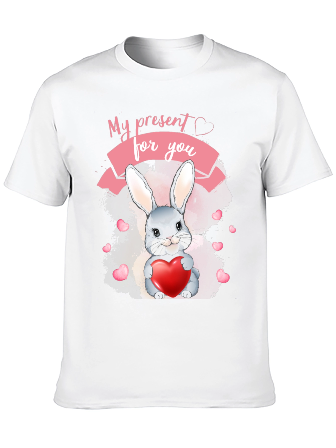 My Present For You Rabbit Heart T-Shirt