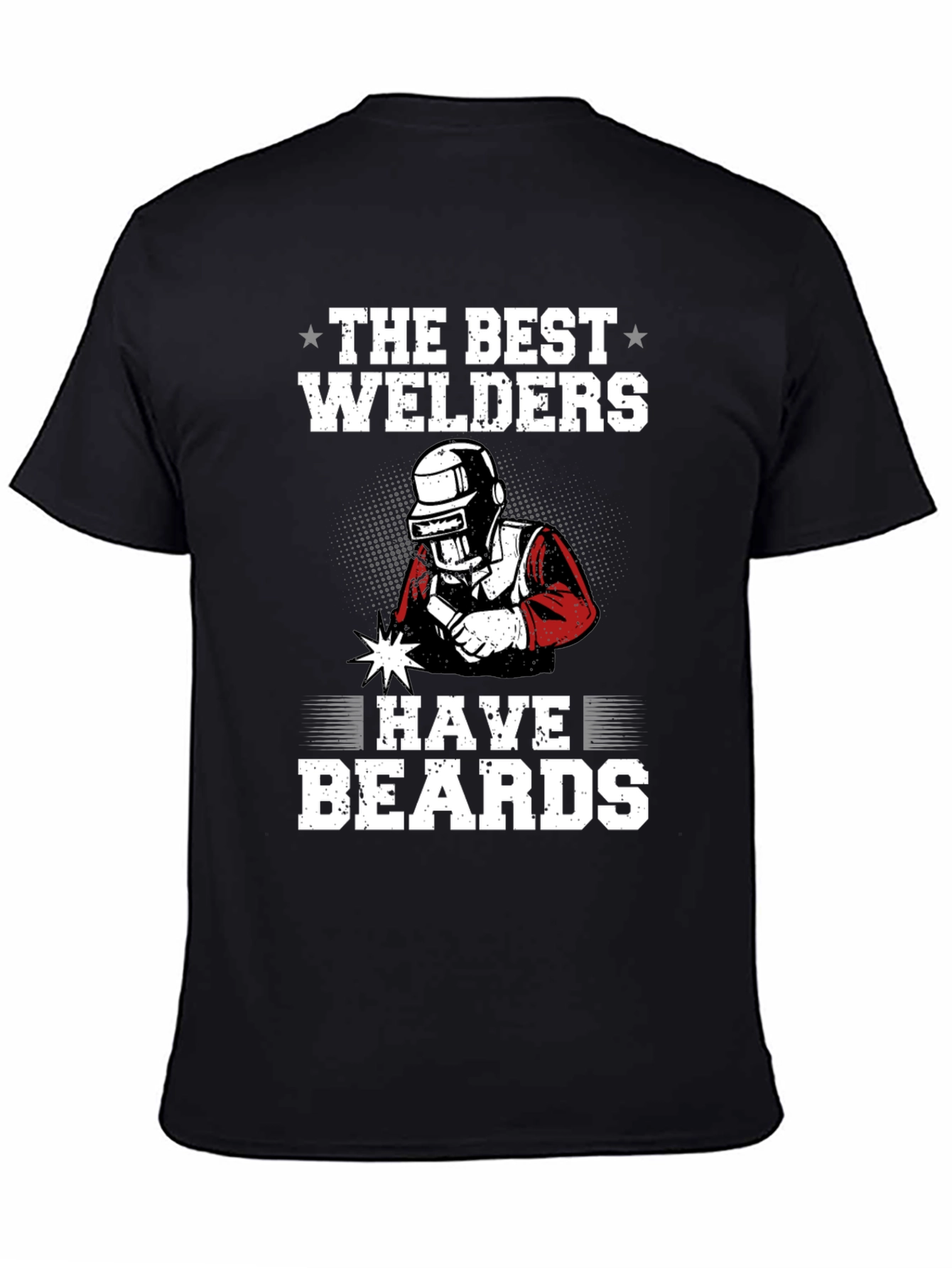 Welder Beard T-Shirt - Black