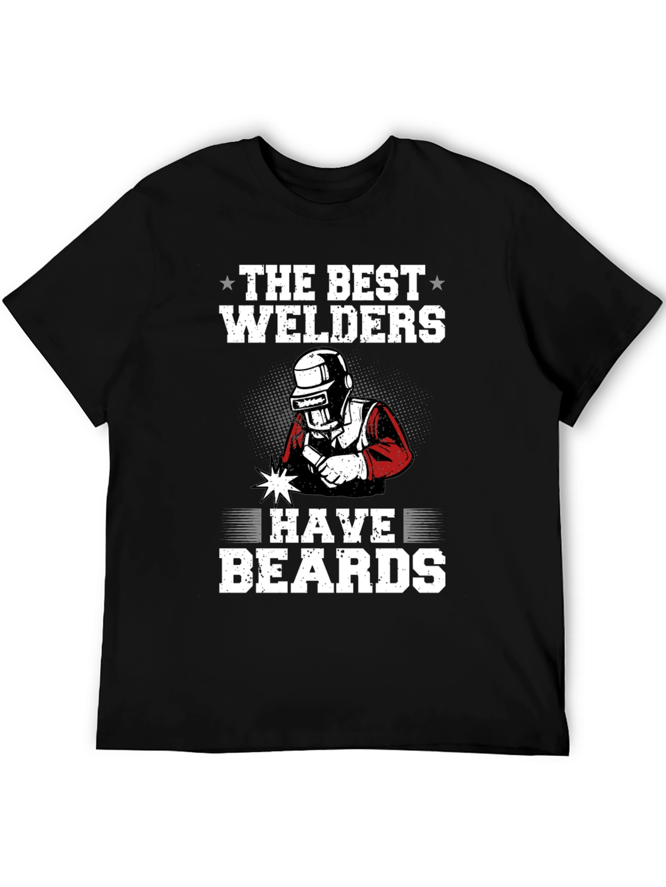 Welder Beard T-Shirt - Black