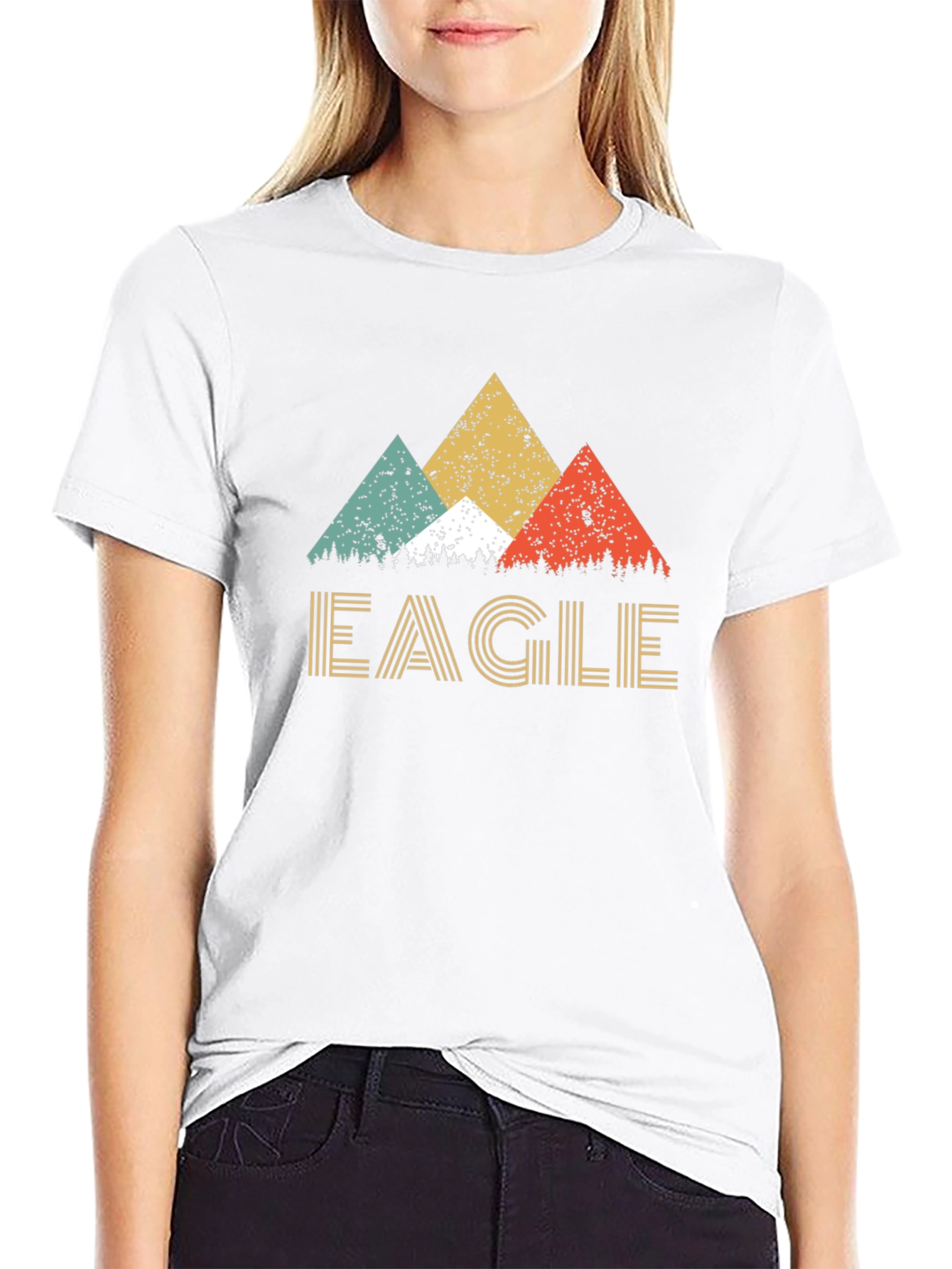 Retro Eagle Mountain Graphic T-Shirt
