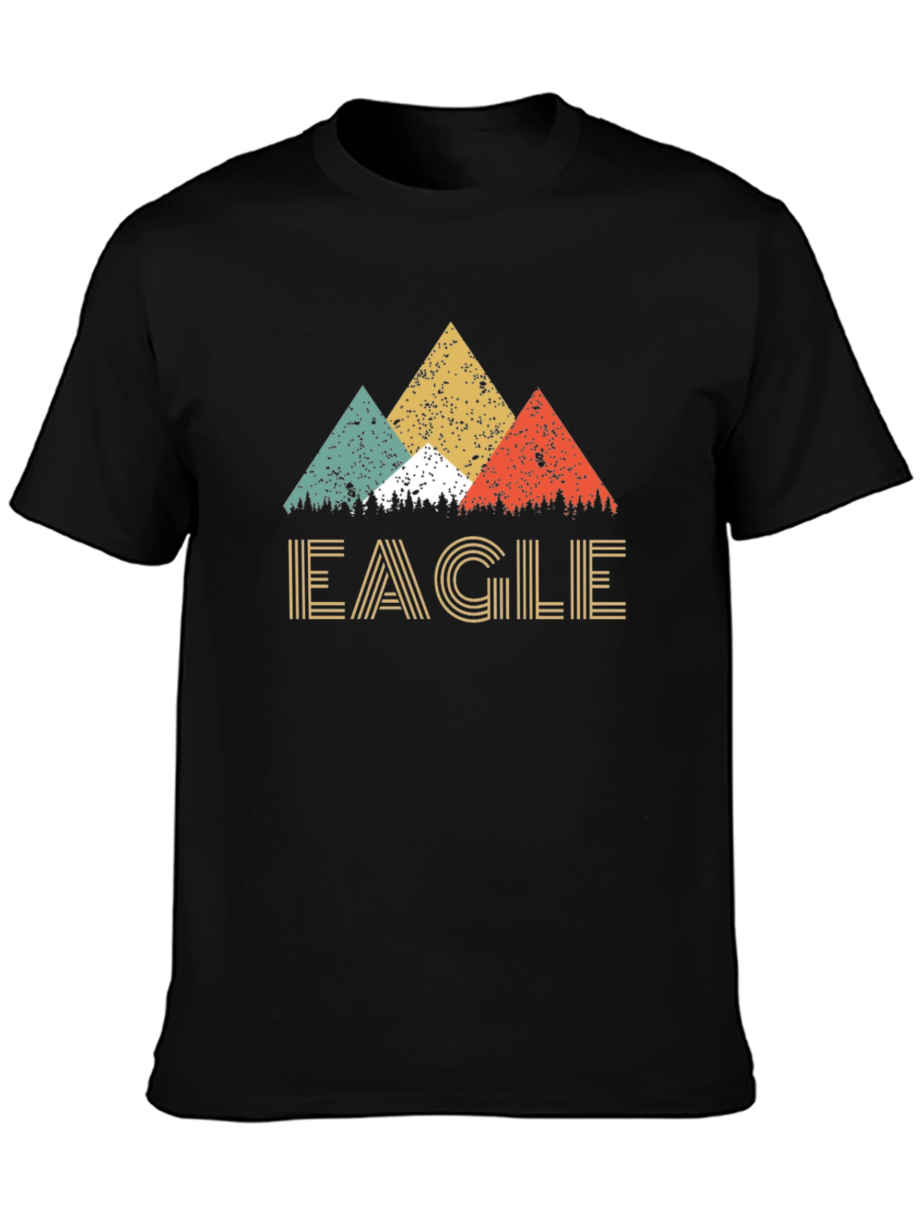 Retro Eagle Mountain Graphic T-Shirt
