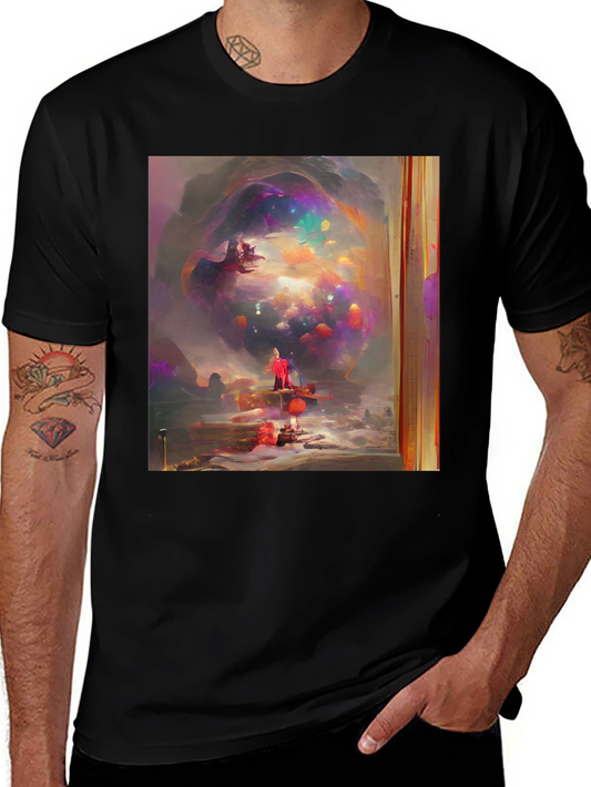 Abstract Art T-Shirt - Unique Design Soft Fabric