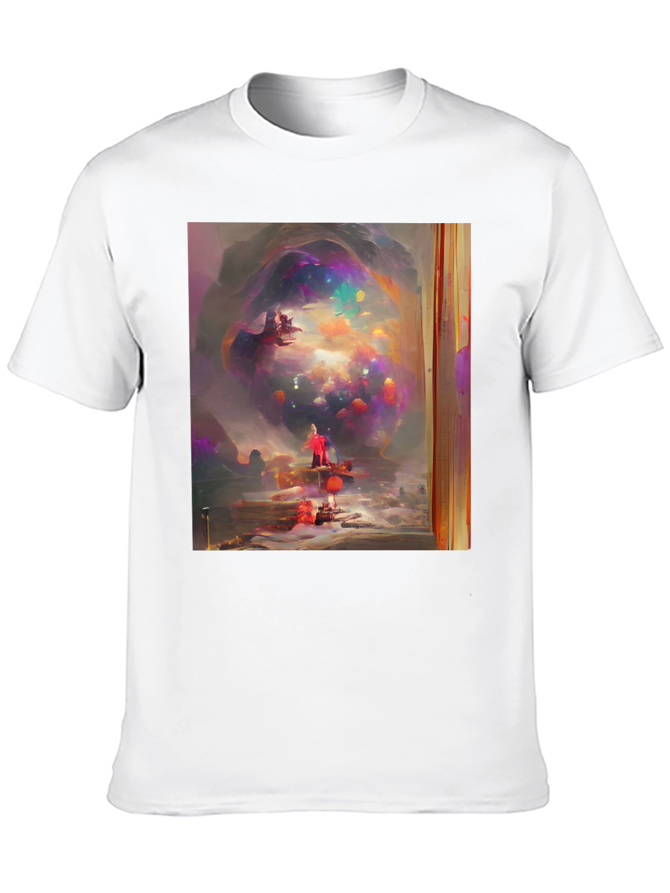 Abstract Art T-Shirt - Unique Design Soft Fabric