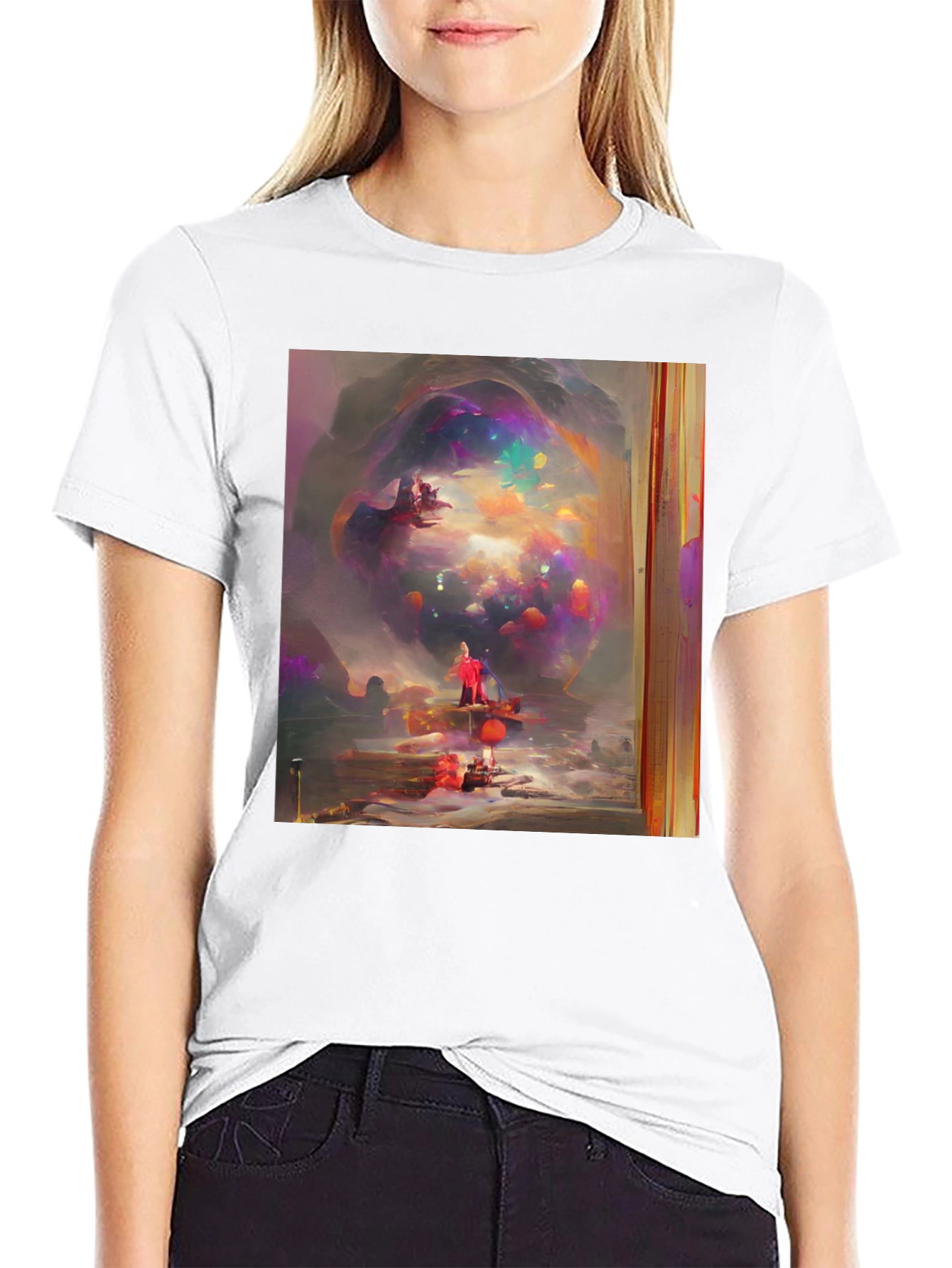 Abstract Art T-Shirt - Unique Design Soft Fabric