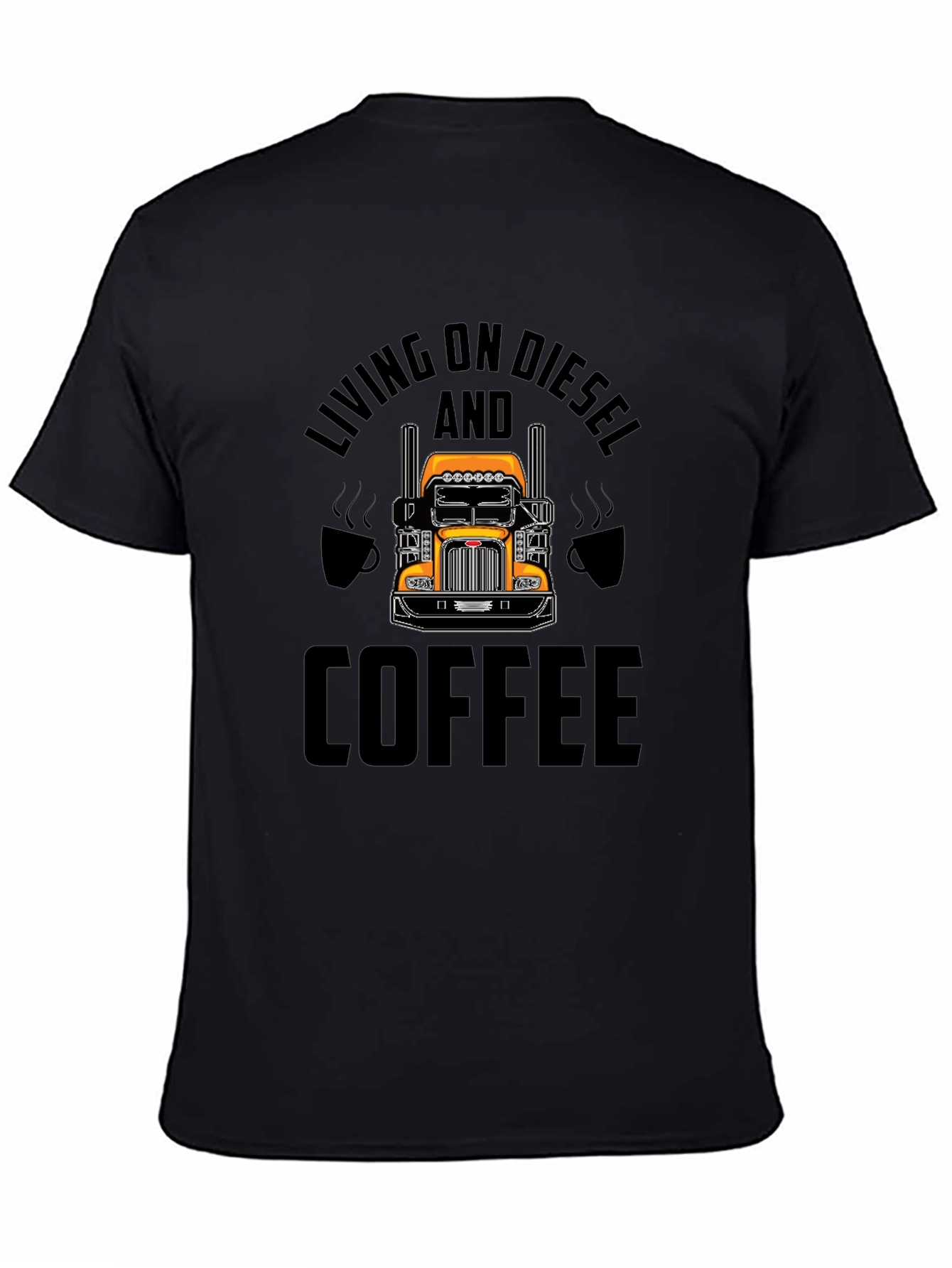 Diesel & Coffee T-Shirt - Trucker Tee