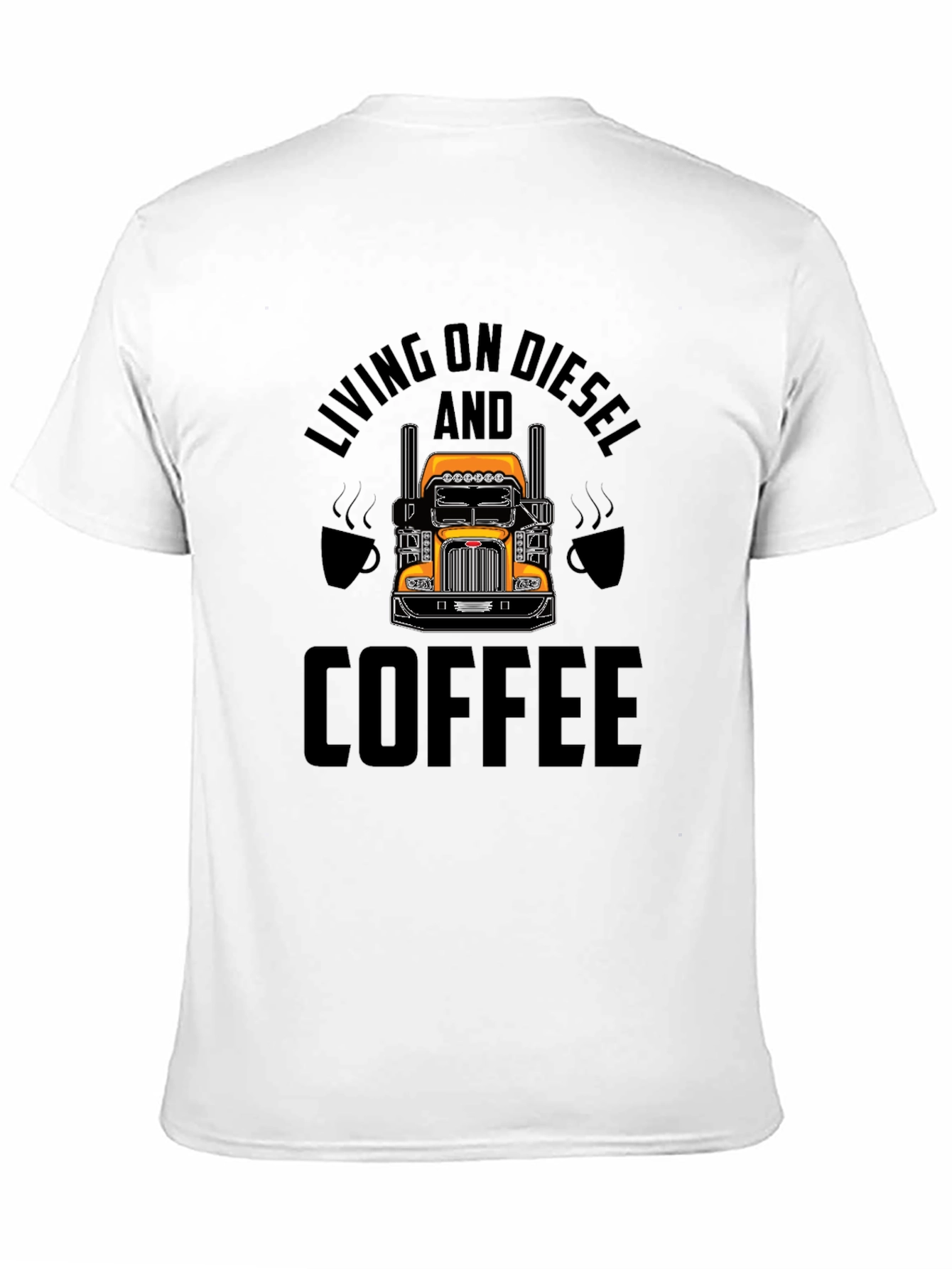 Diesel & Coffee T-Shirt - Trucker Tee