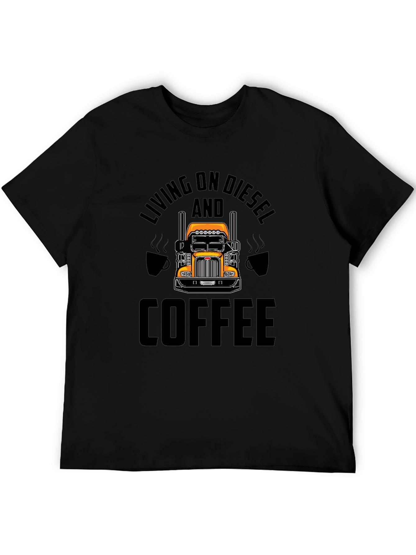 Diesel & Coffee T-Shirt - Trucker Tee