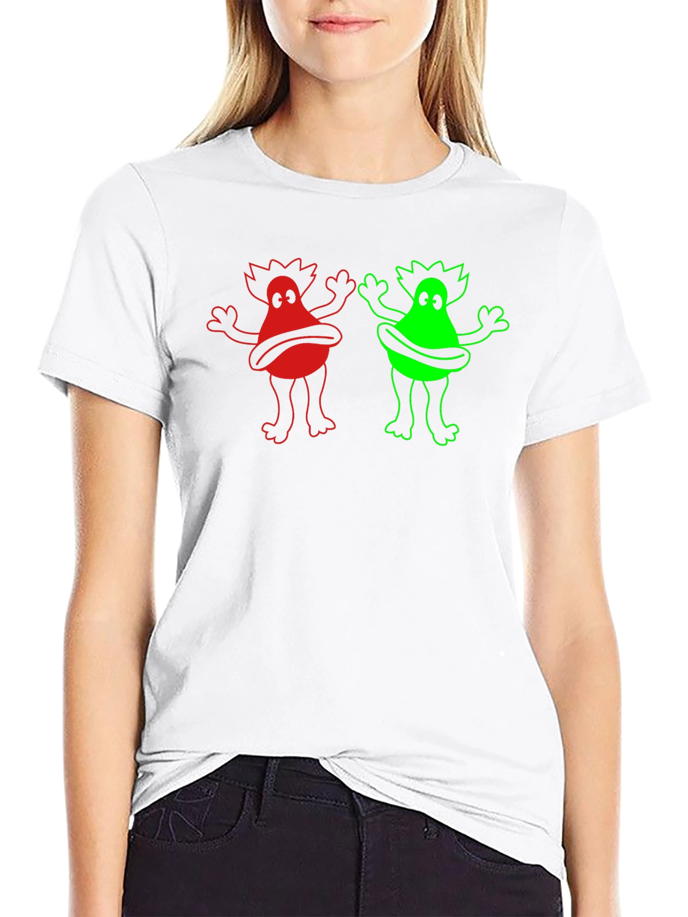 Funky Monster Graphic Tee - Black