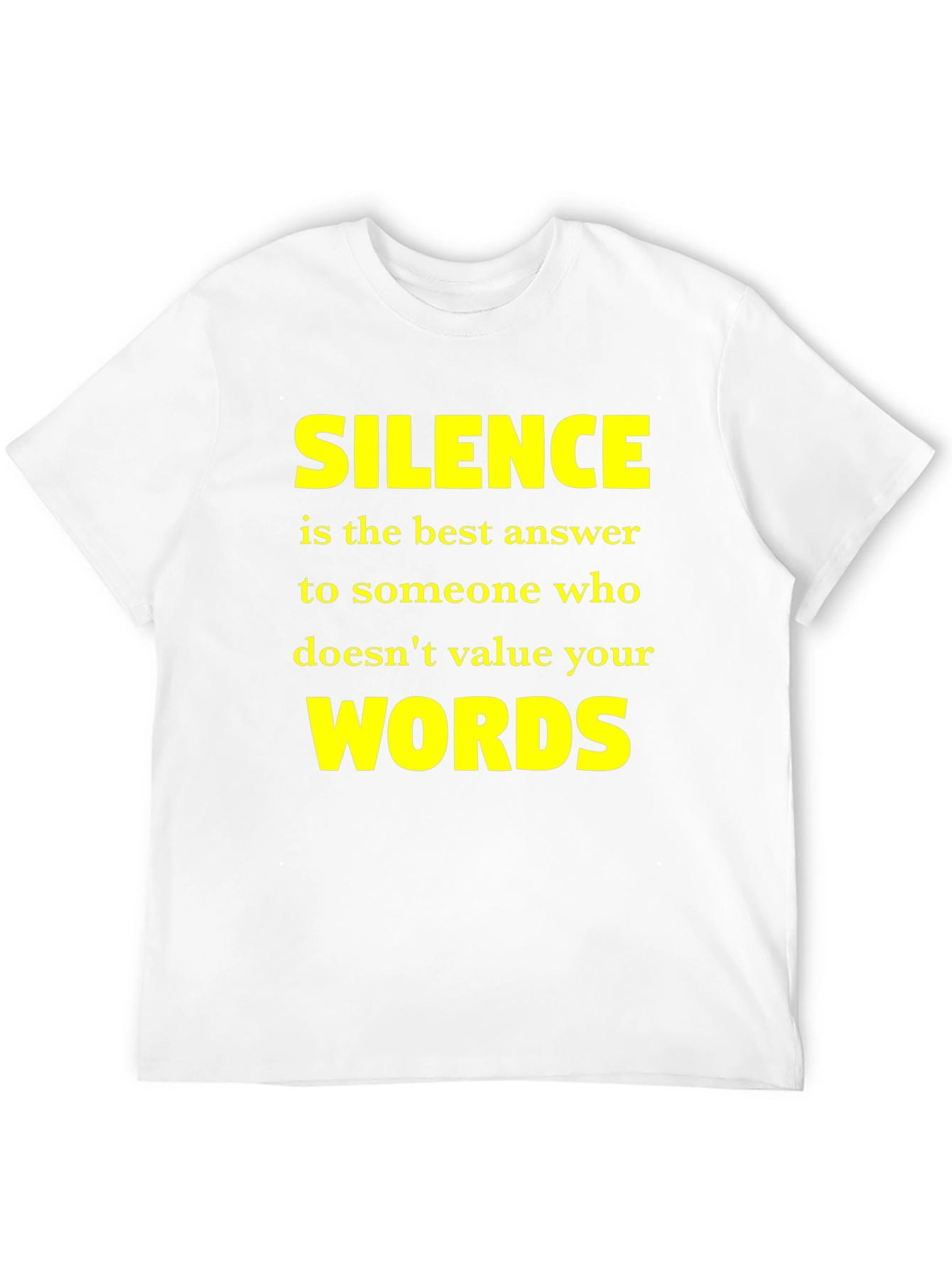 Silence is the Best Answer T-Shirt
