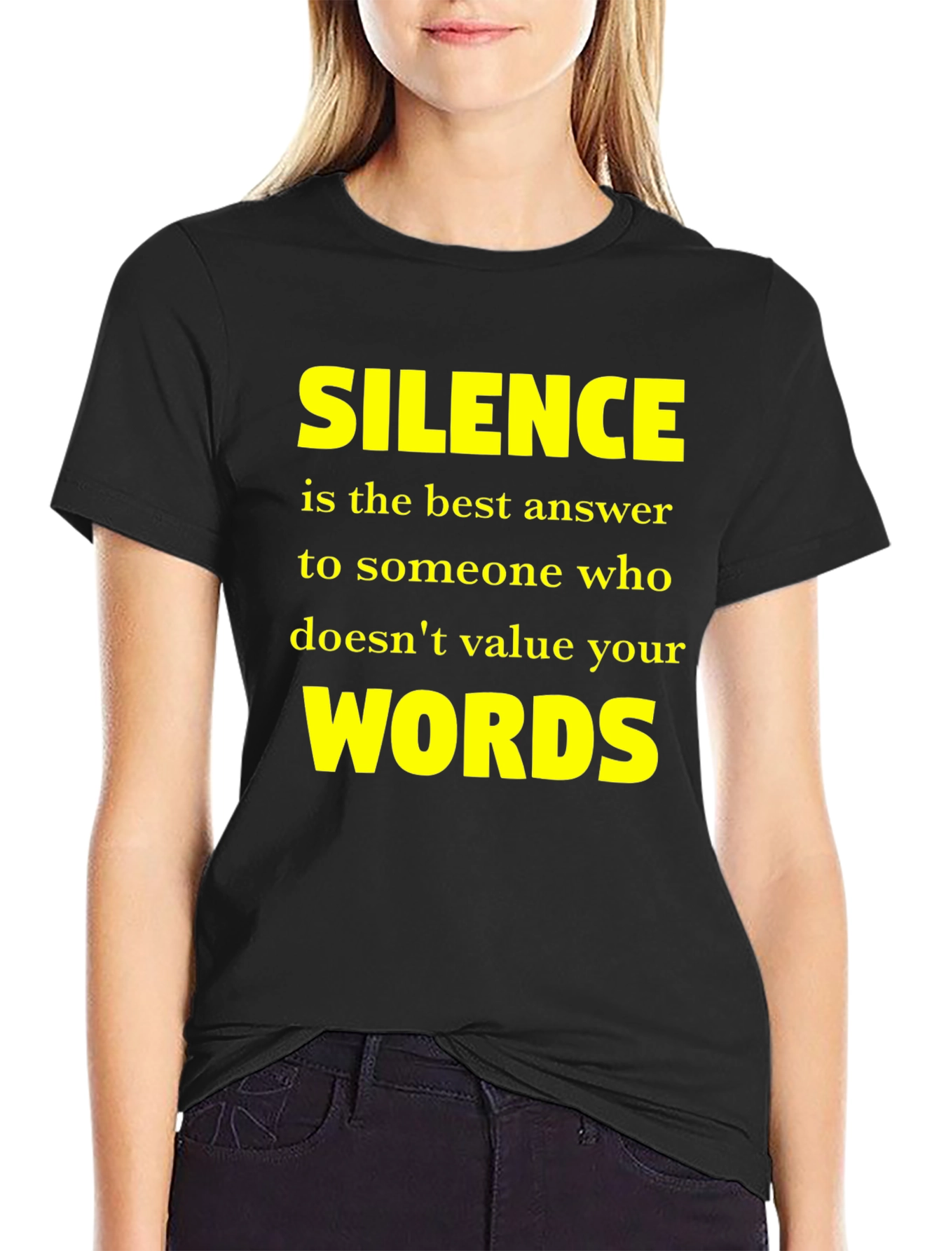 Silence is the Best Answer T-Shirt