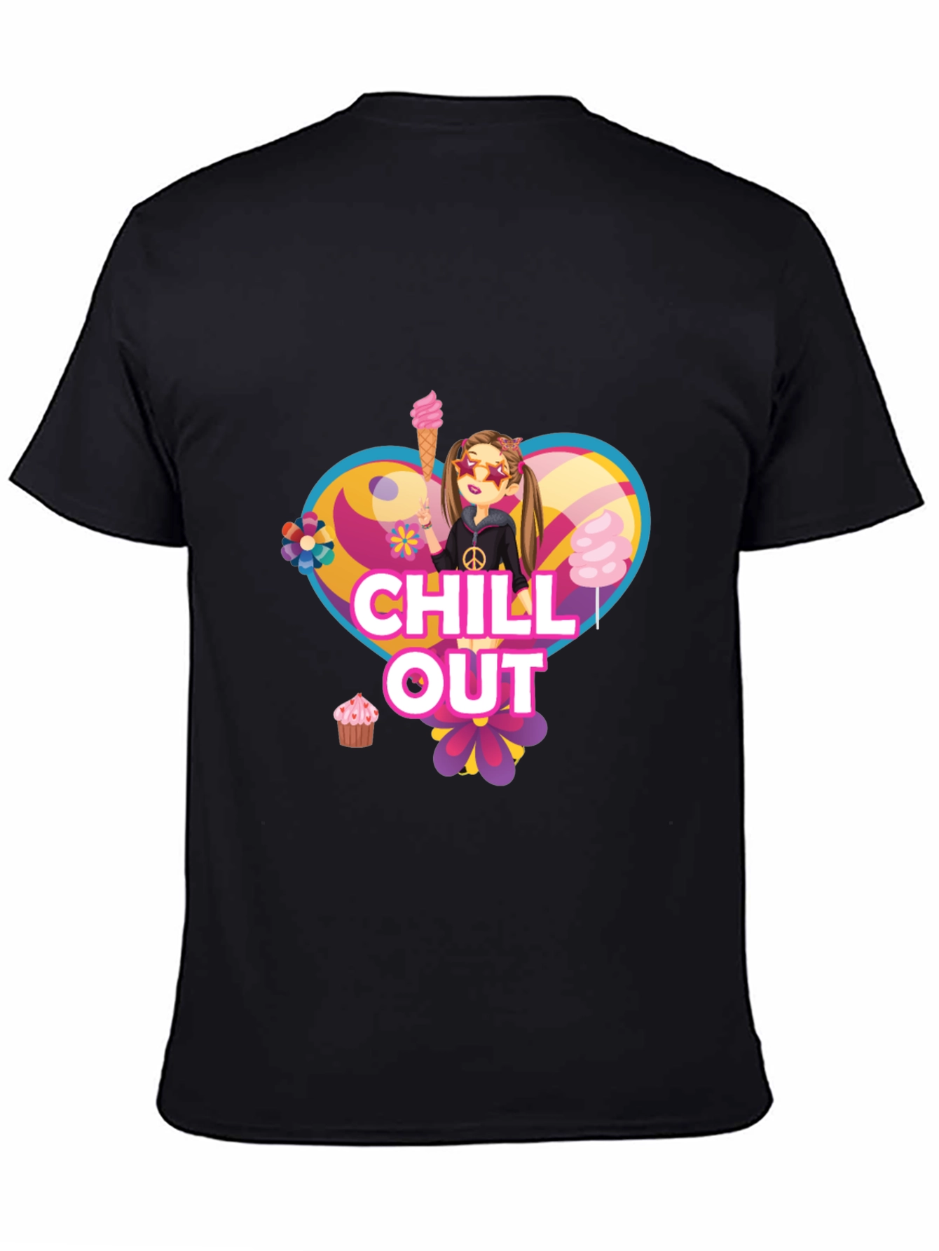 Chill Out Graphic Tee - Fun Design T-Shirt