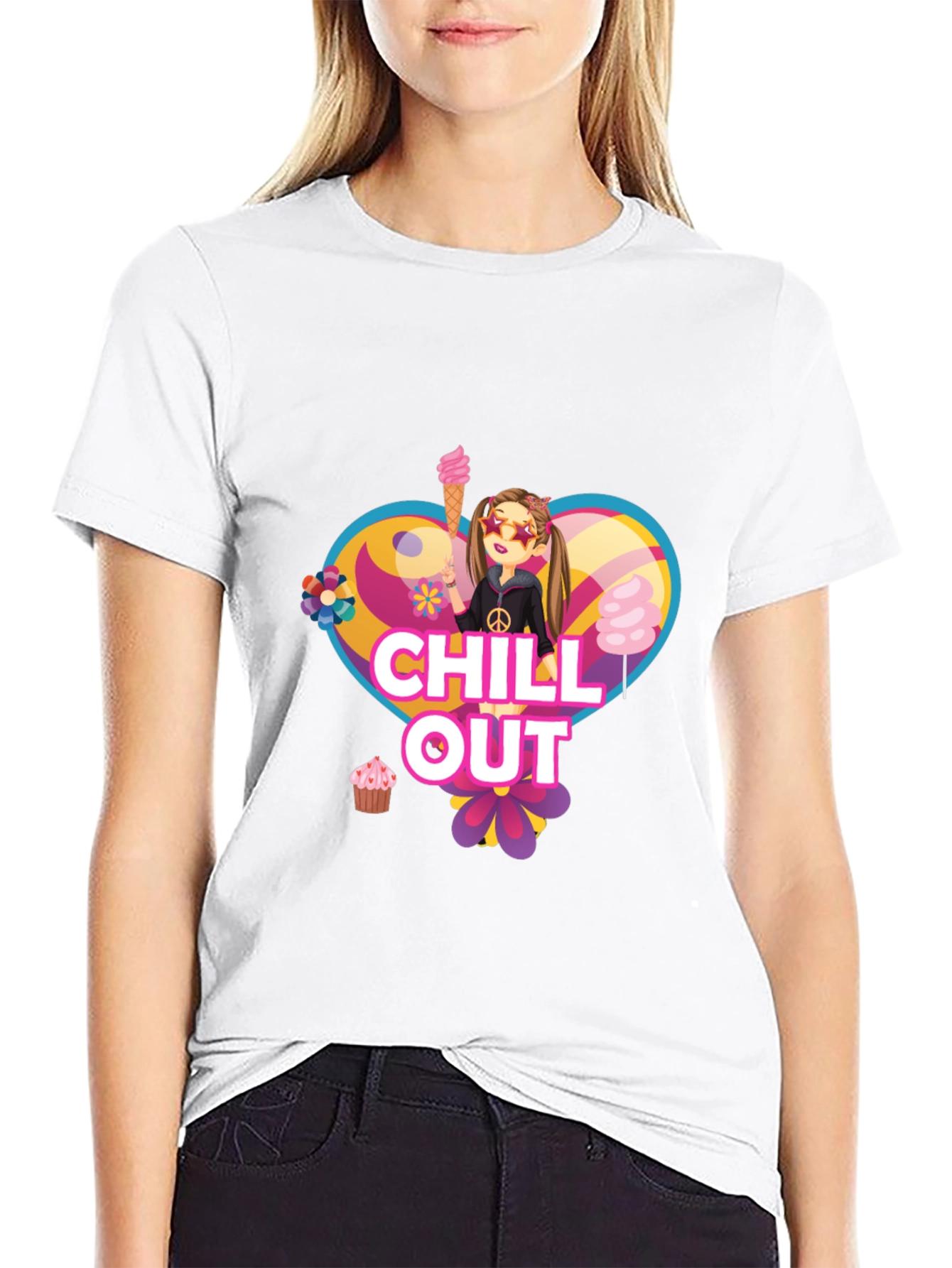 Chill Out Graphic Tee - Fun Design T-Shirt