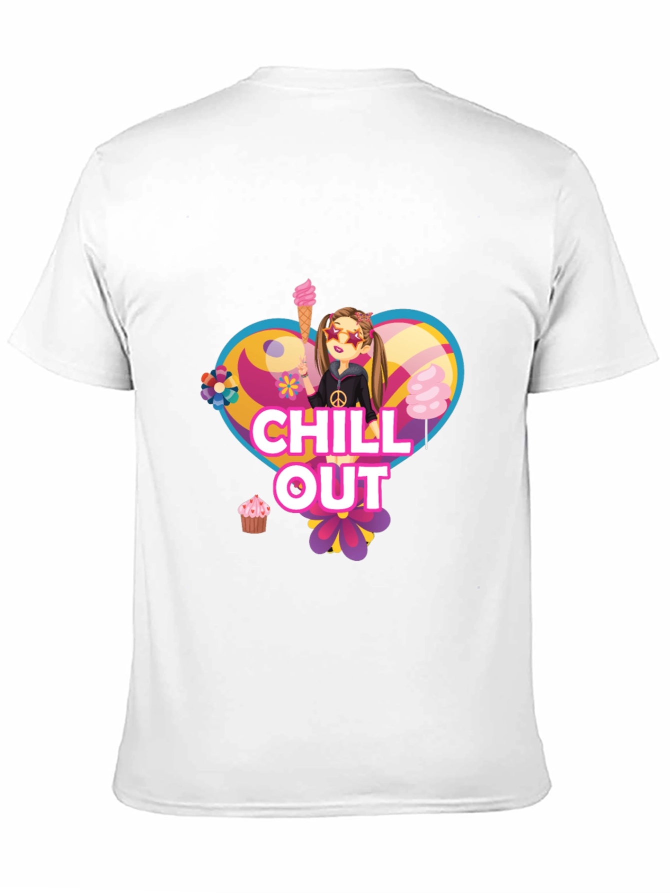 Chill Out Graphic Tee - Fun Design T-Shirt