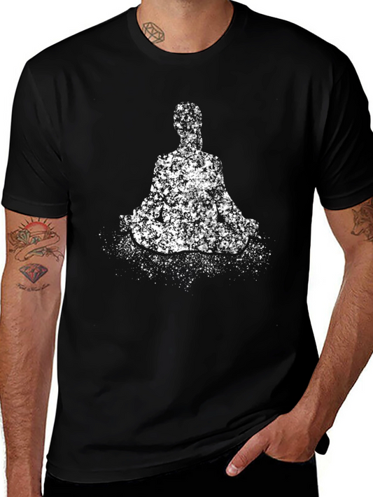 Meditating Figure Graphic Tee