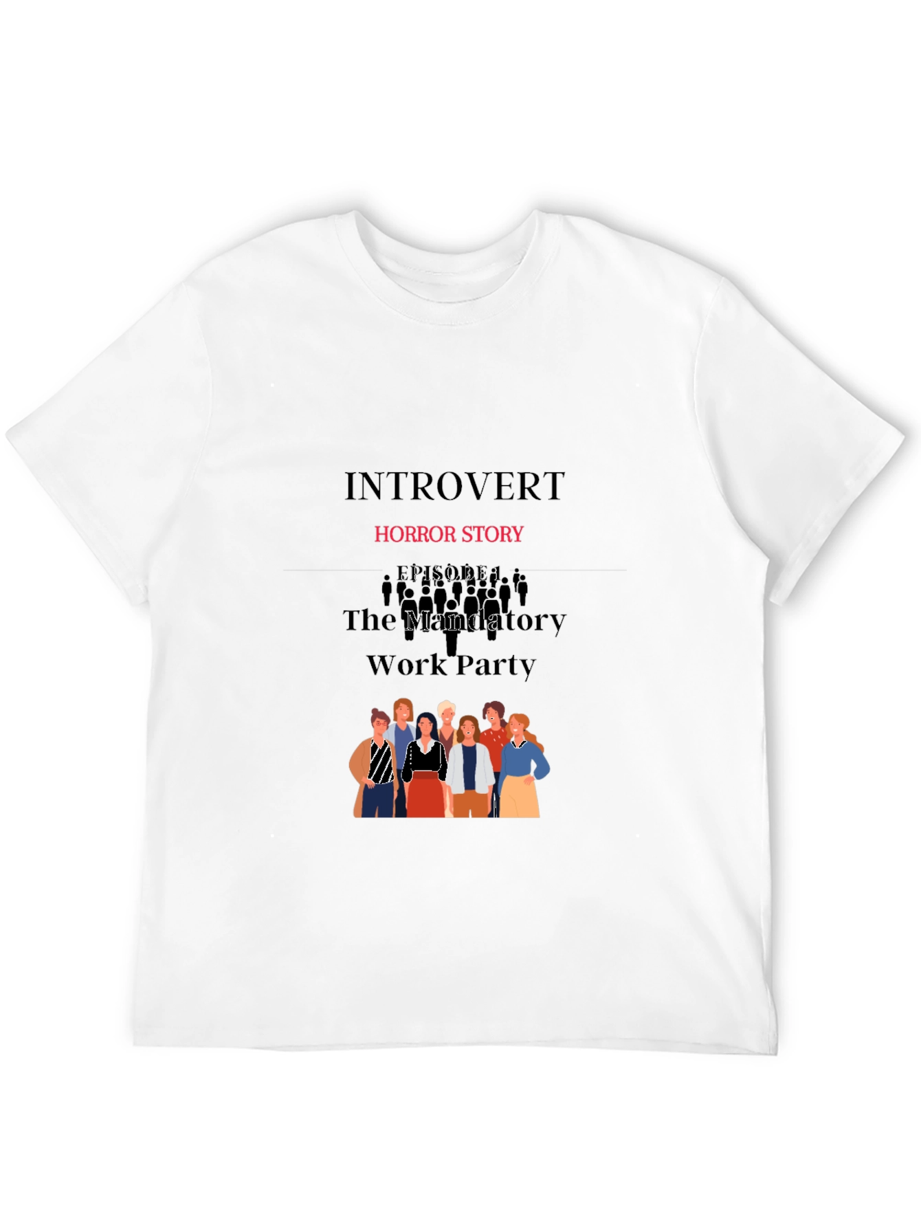 Introvert Horror Story Graphic Tee