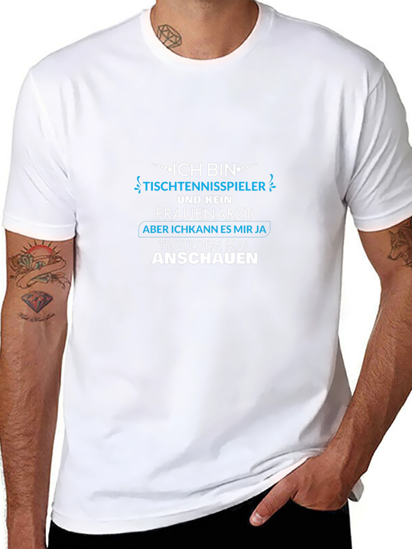 Ich Bin Tischtennisspieler T-Shirt