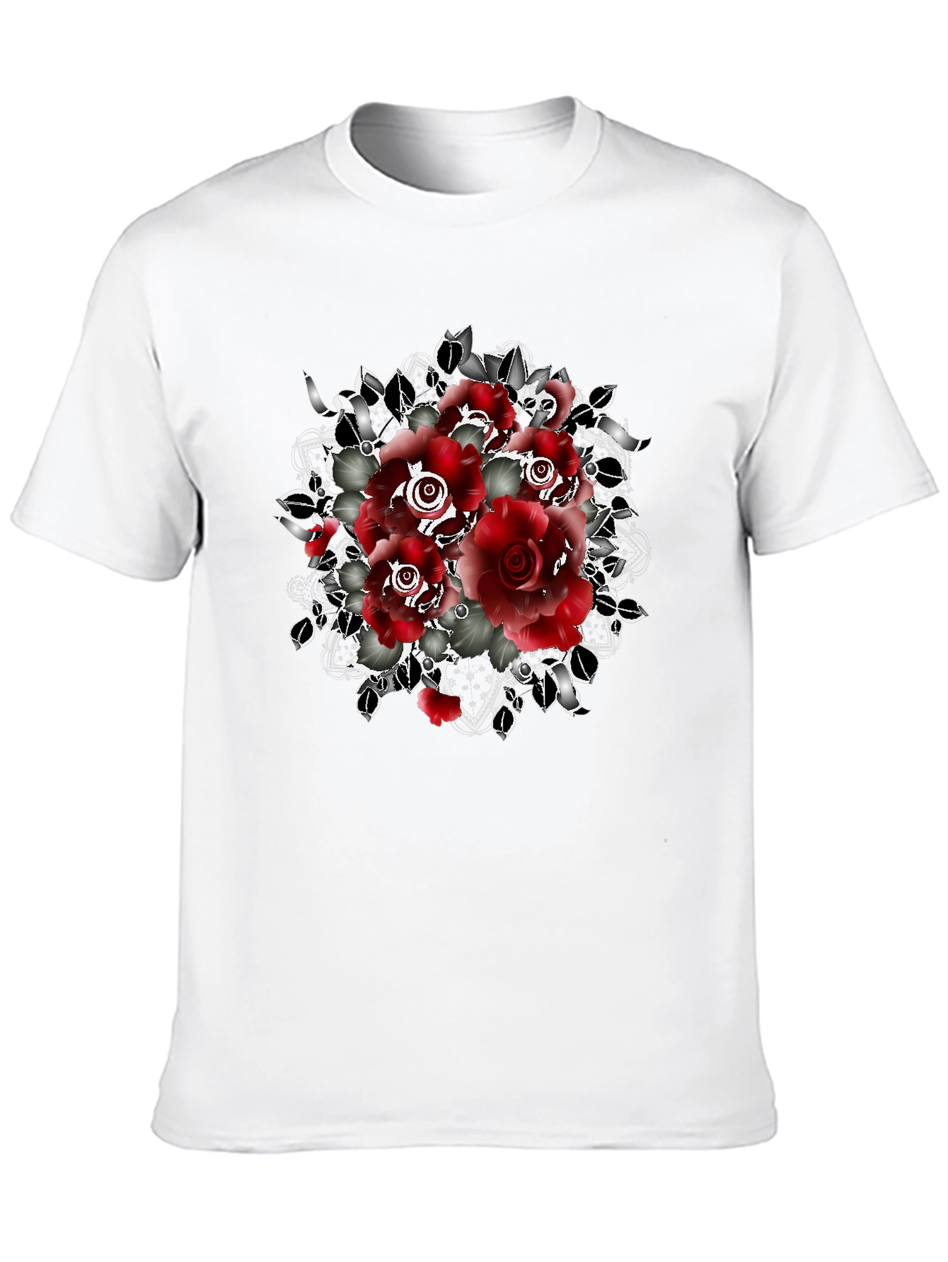 Red Roses Graphic T-Shirt