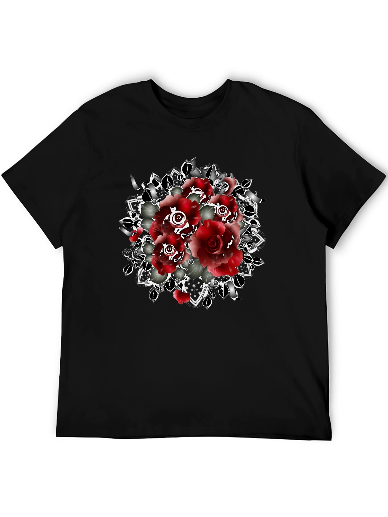 Red Roses Graphic T-Shirt