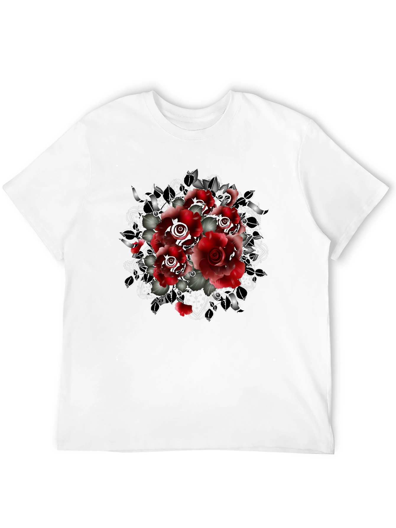 Red Roses Graphic T-Shirt