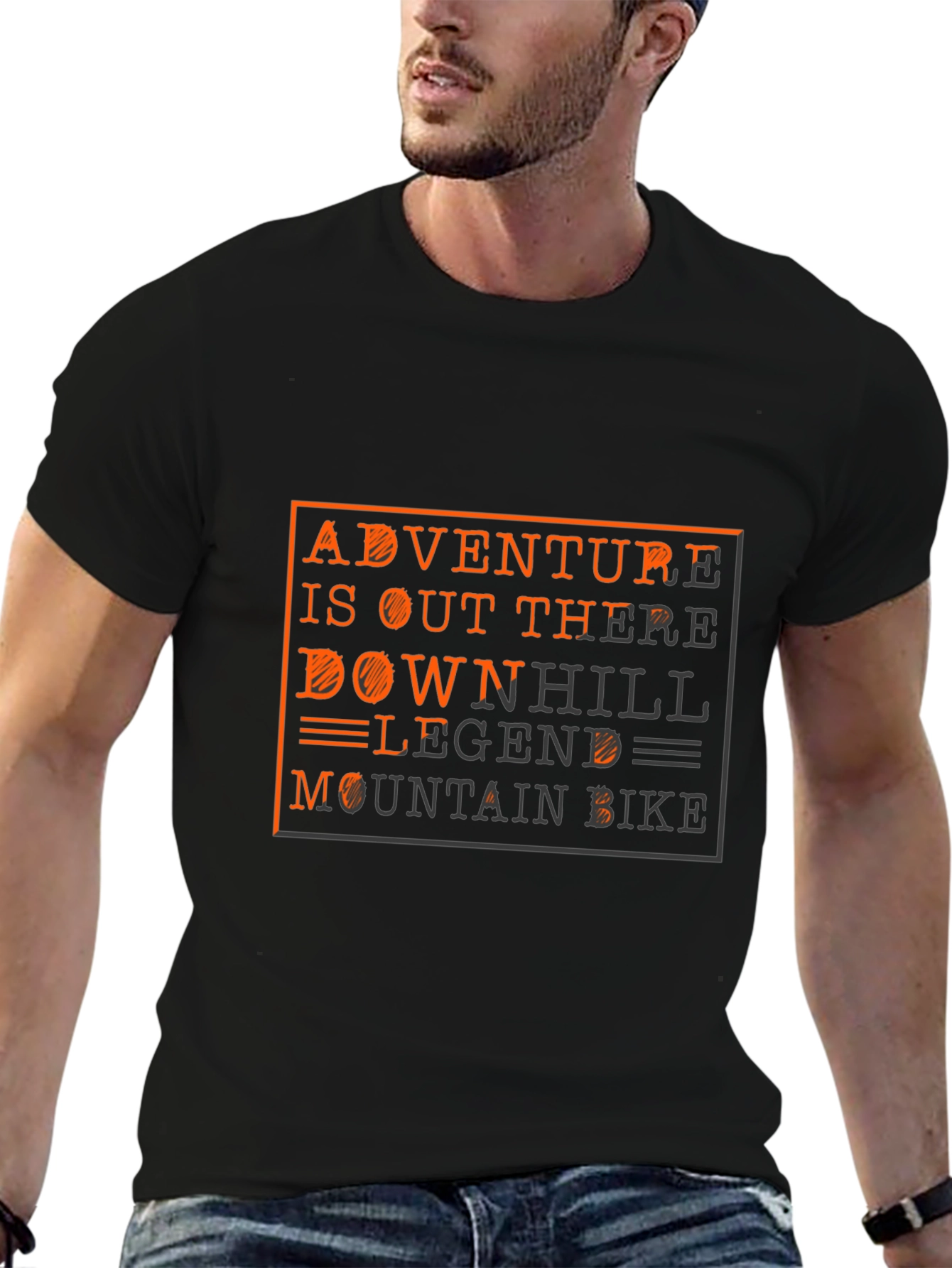 Adventure Mountain Bike Graphic Tee