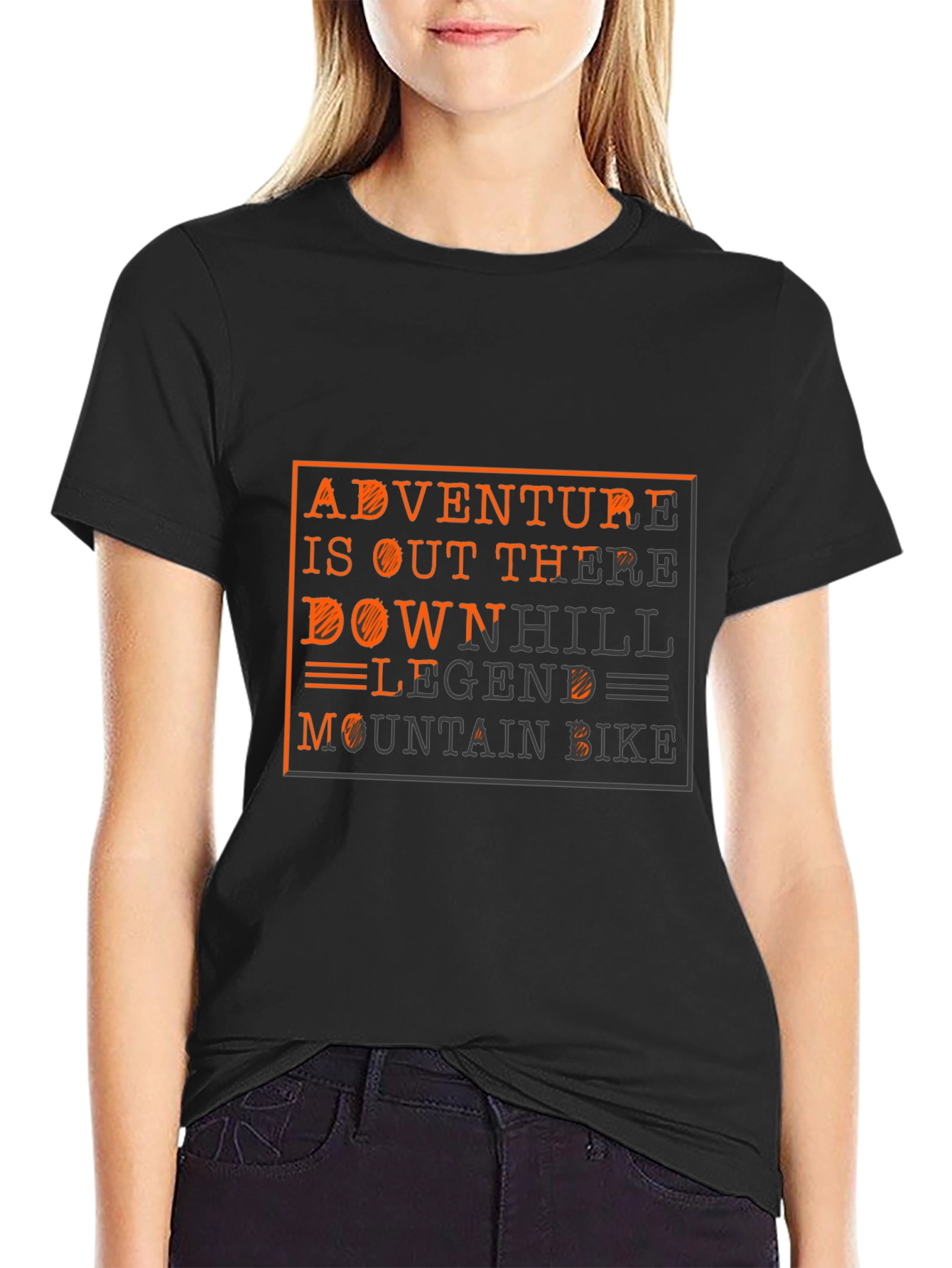 Adventure Mountain Bike Graphic Tee