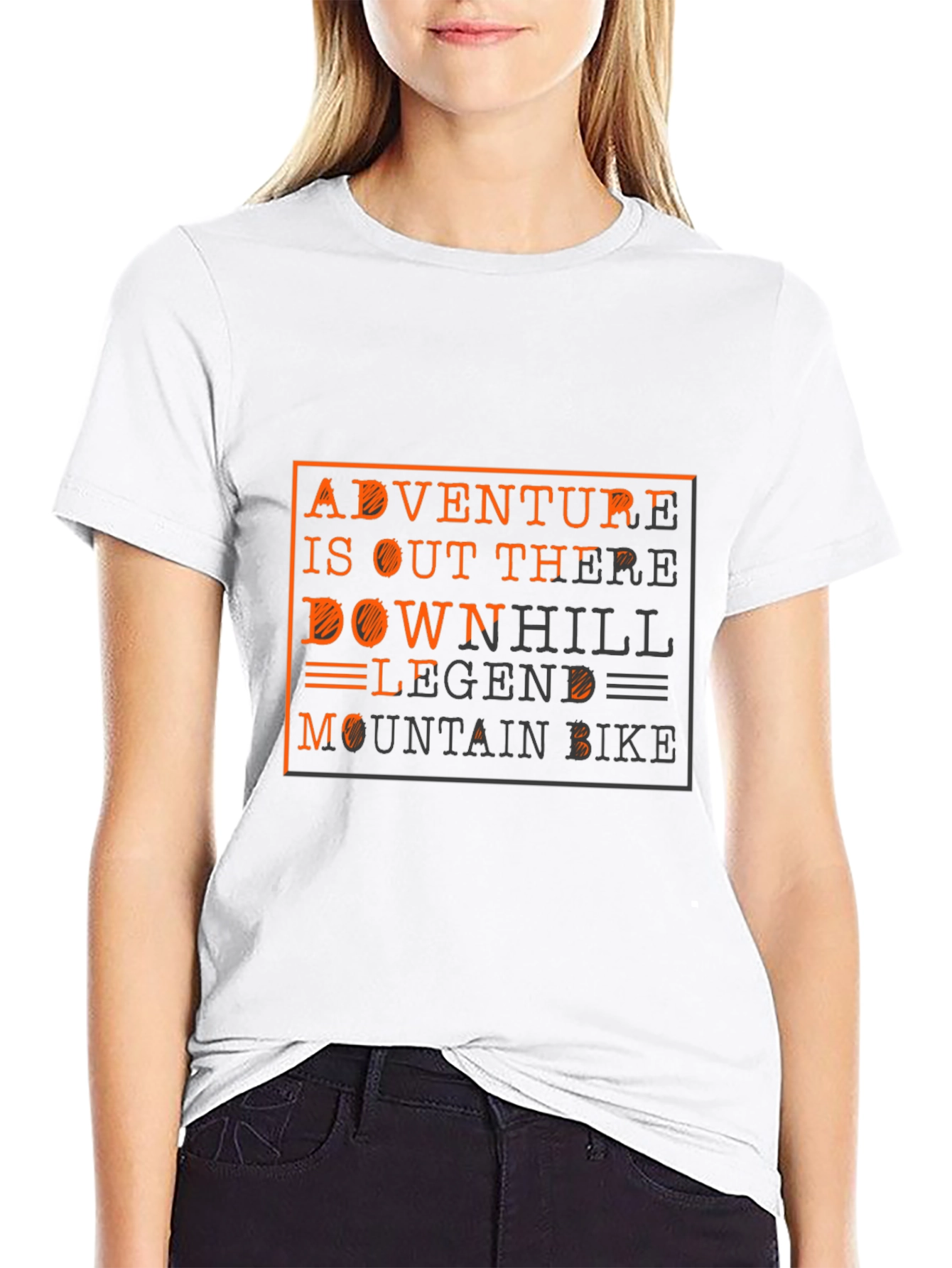 Adventure Mountain Bike Graphic Tee