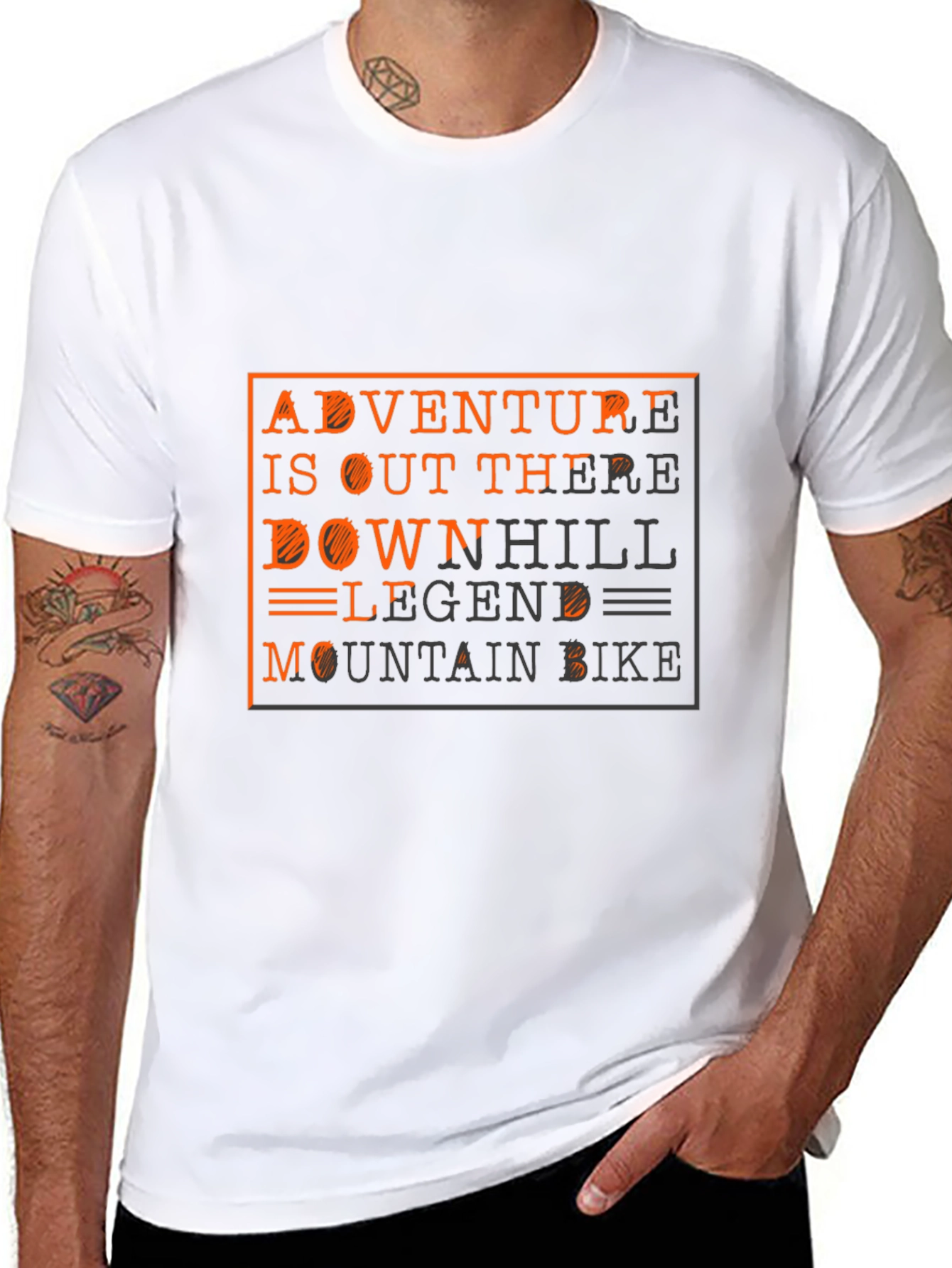 Adventure Mountain Bike Graphic Tee