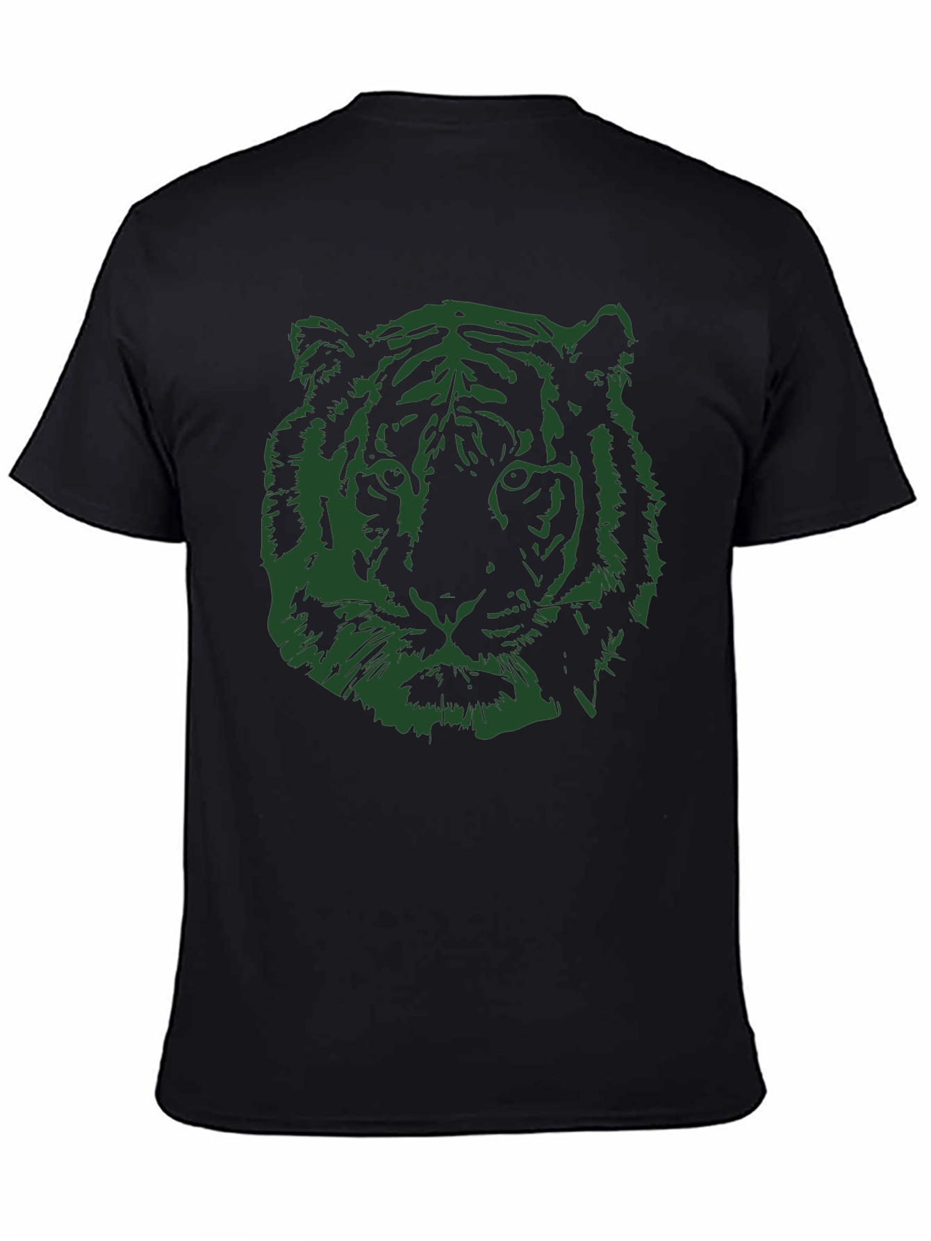 Tiger Graphic Tee - Mens Black T-Shirt