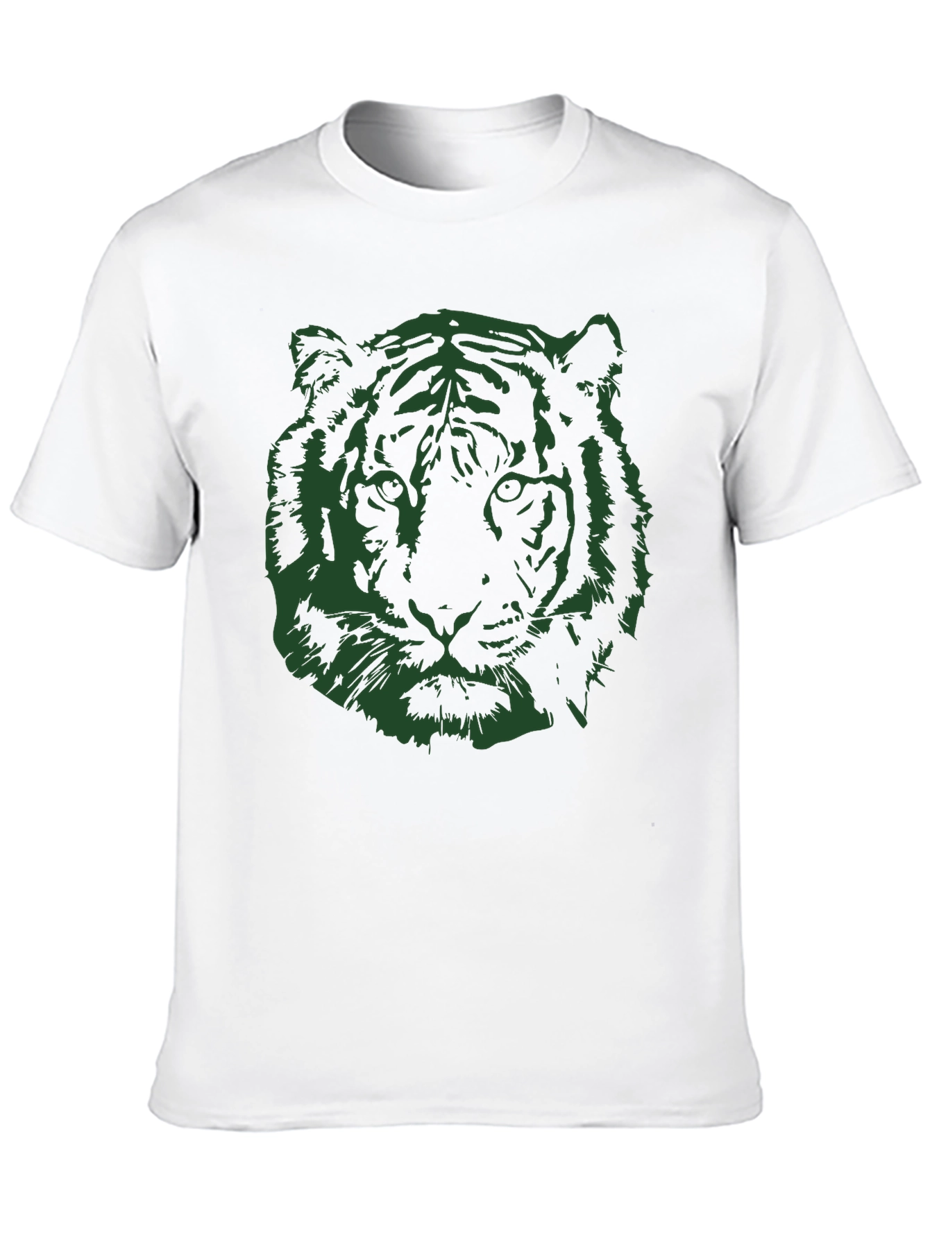 Tiger Graphic Tee - Mens Black T-Shirt