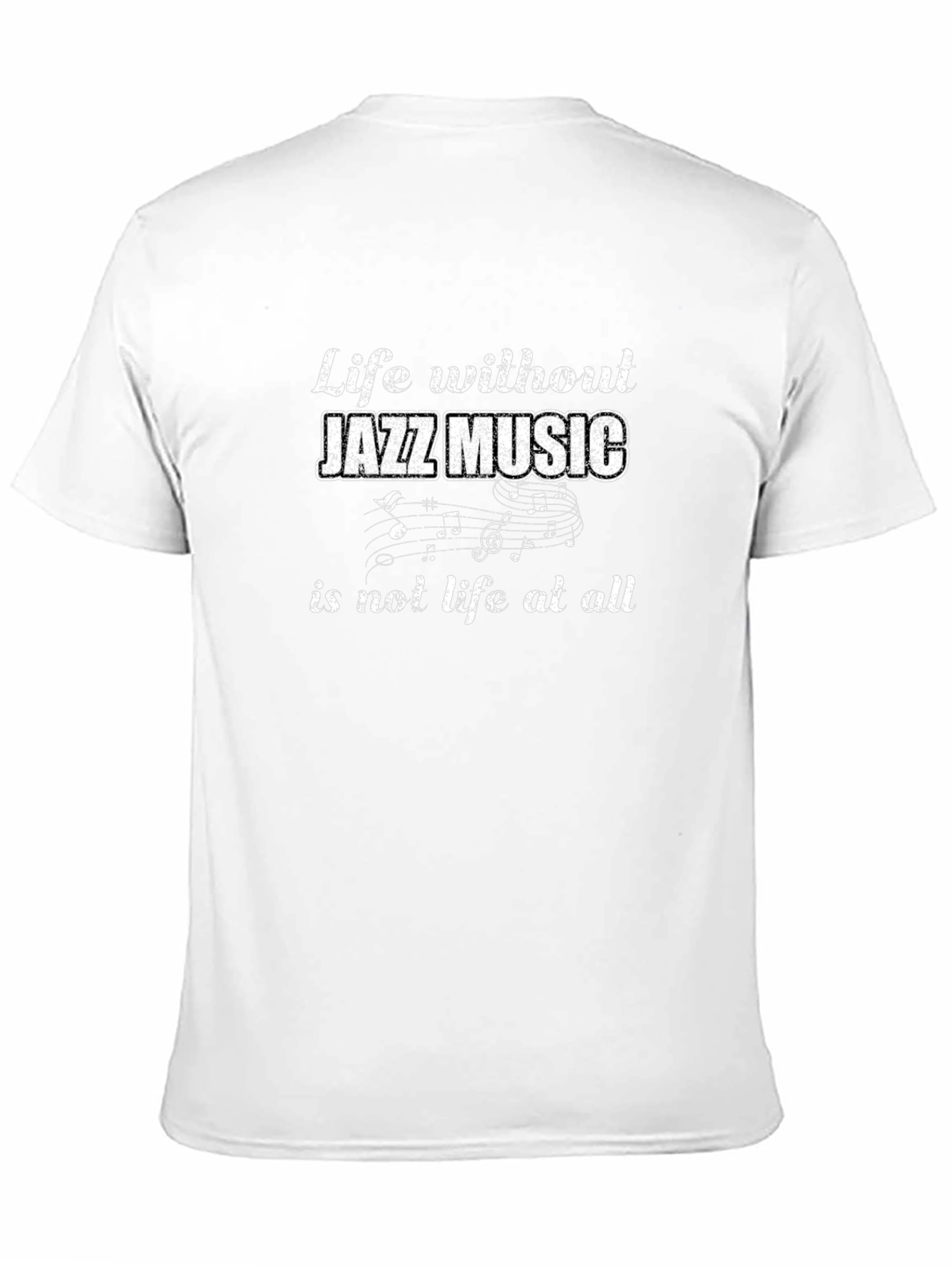 Jazz Music Lover T-Shirt - Life Without Jazz Tee
