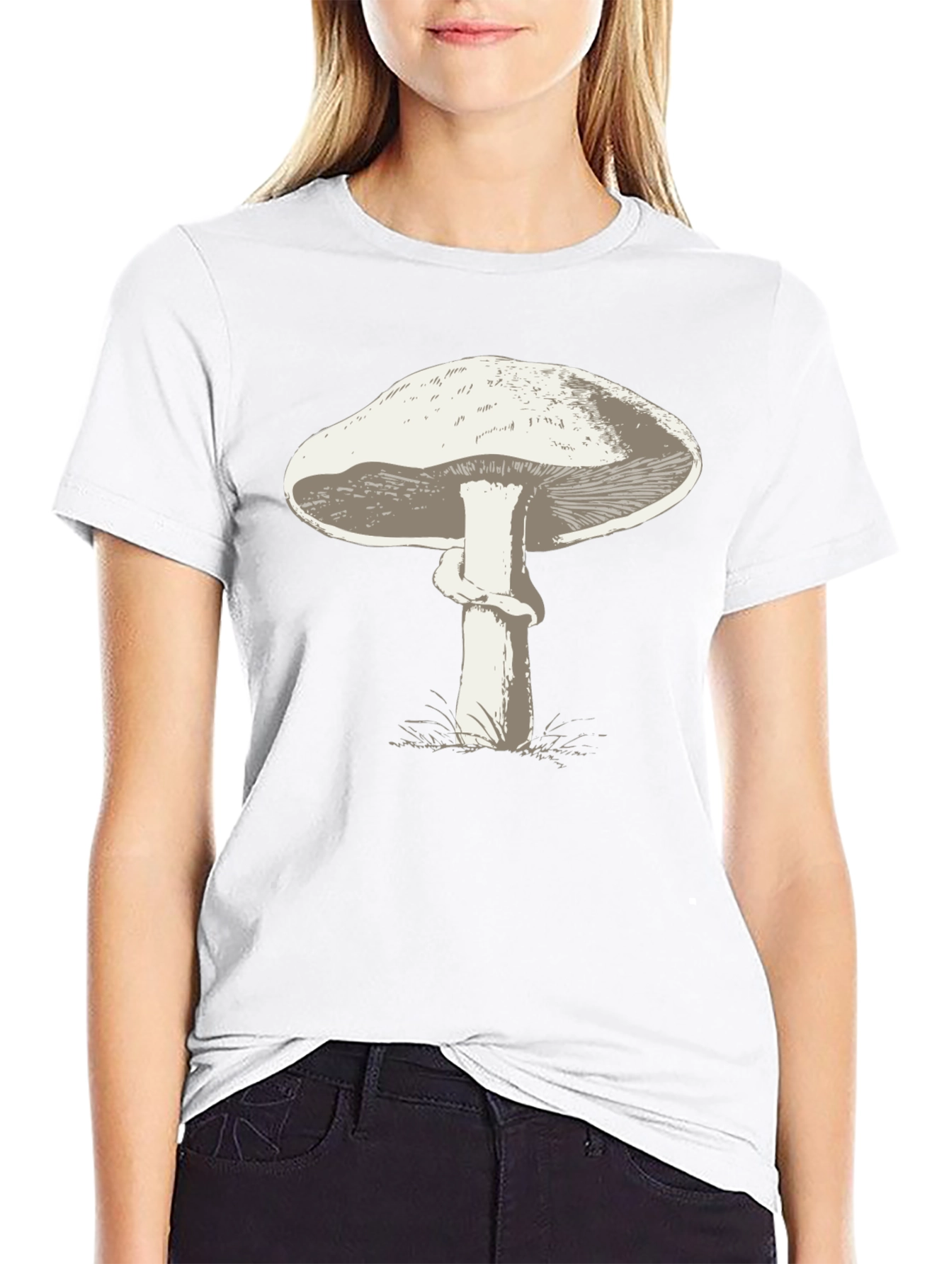 Mushroom Graphic Tee - Fungi T-Shirt