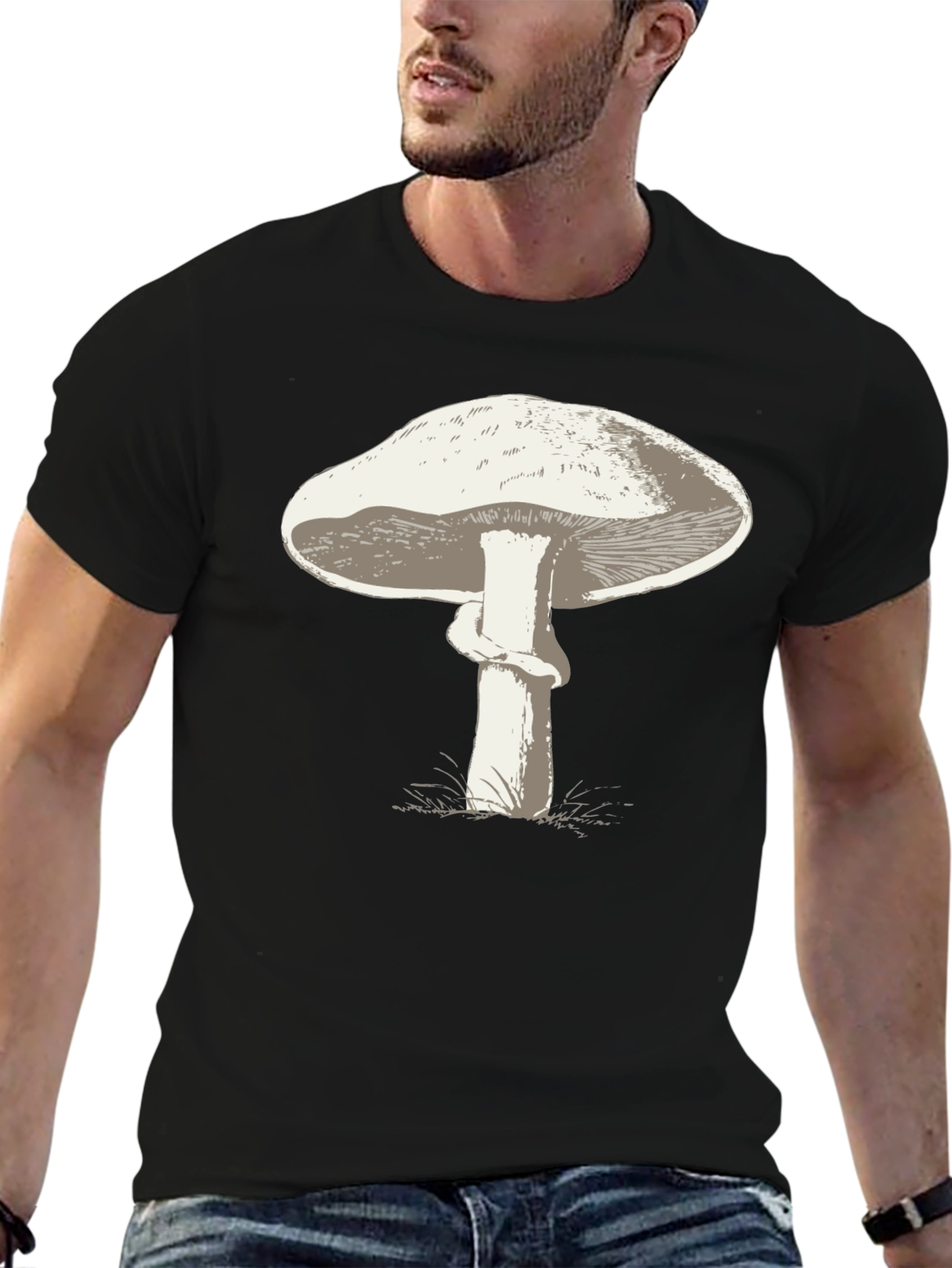 Mushroom Graphic Tee - Fungi T-Shirt