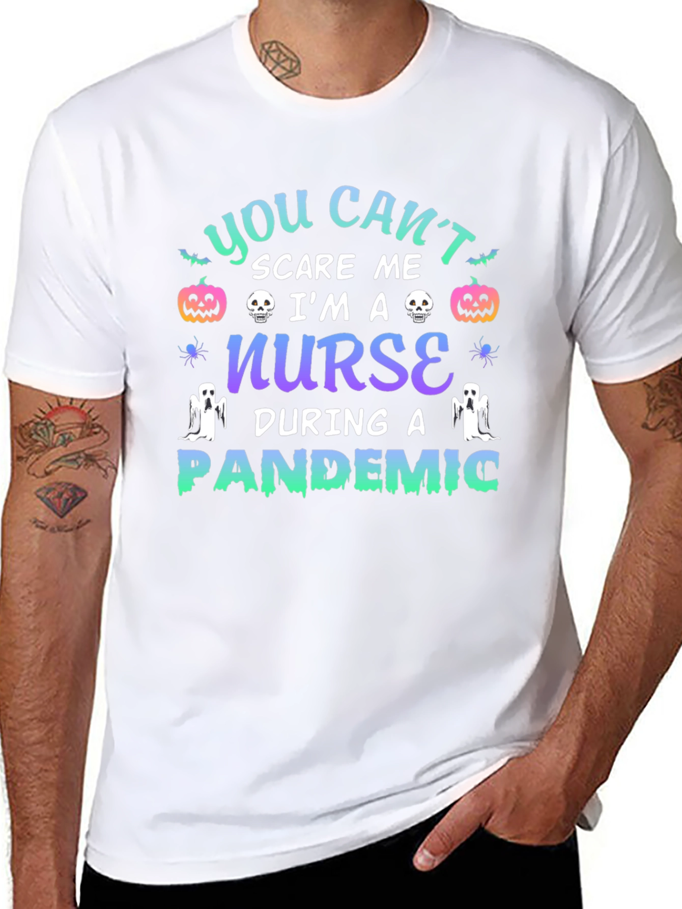 Nurse Pandemic Halloween T-Shirt