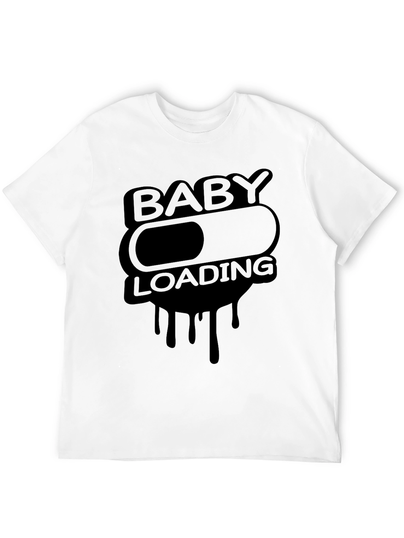 Baby Loading Funny T-Shirt Pregnancy Announcement