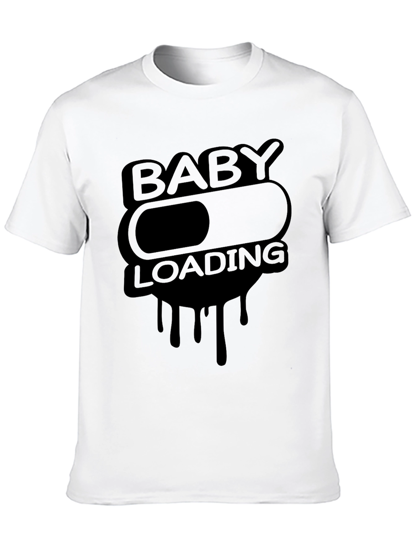 Baby Loading Funny T-Shirt Pregnancy Announcement
