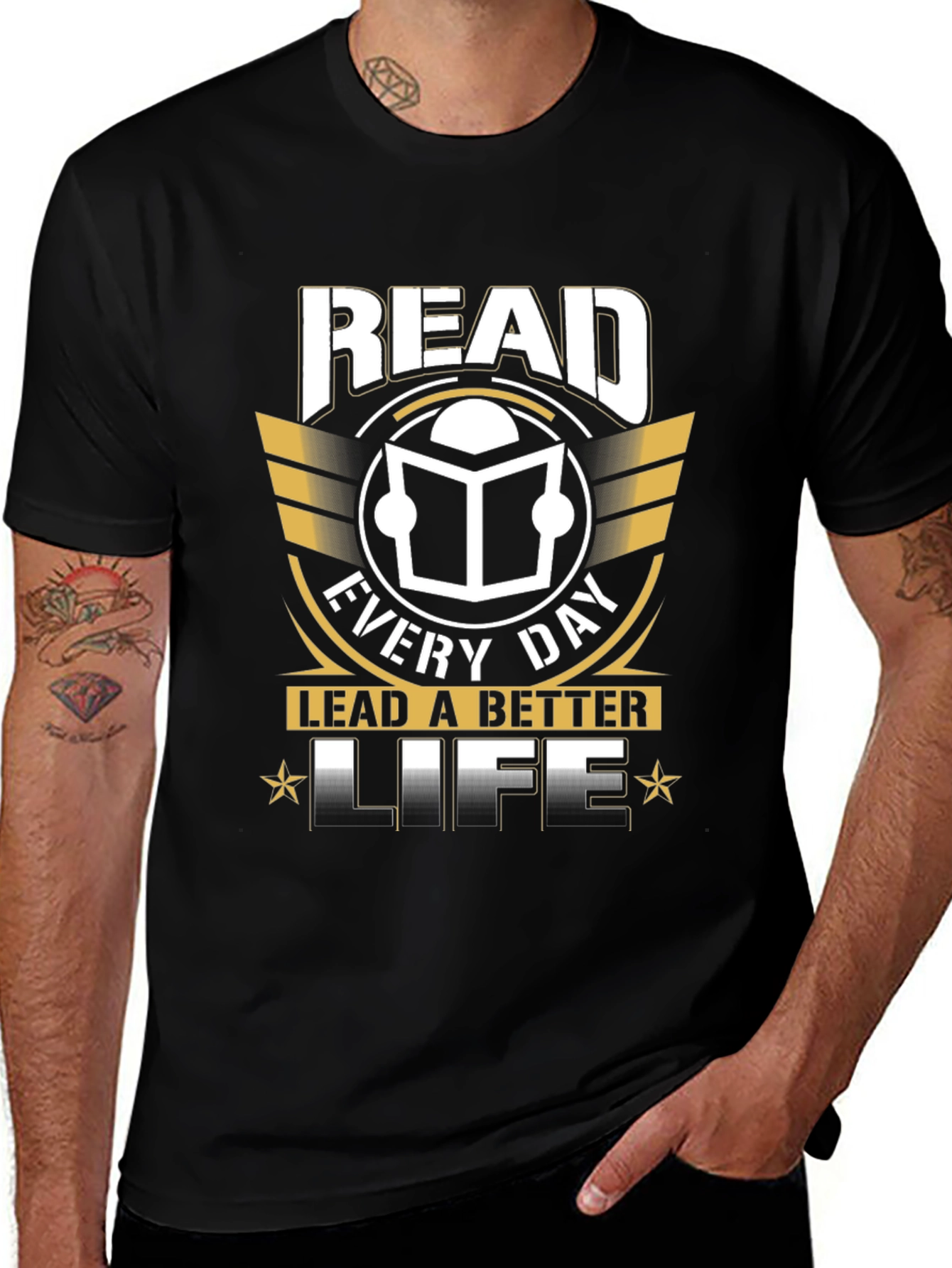Read Every Day T-Shirt Lead a Better Life