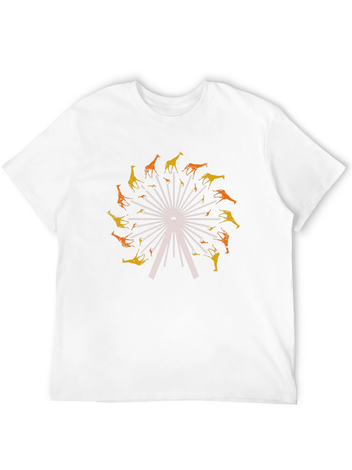 Giraffe Ferris Wheel Graphic Tee